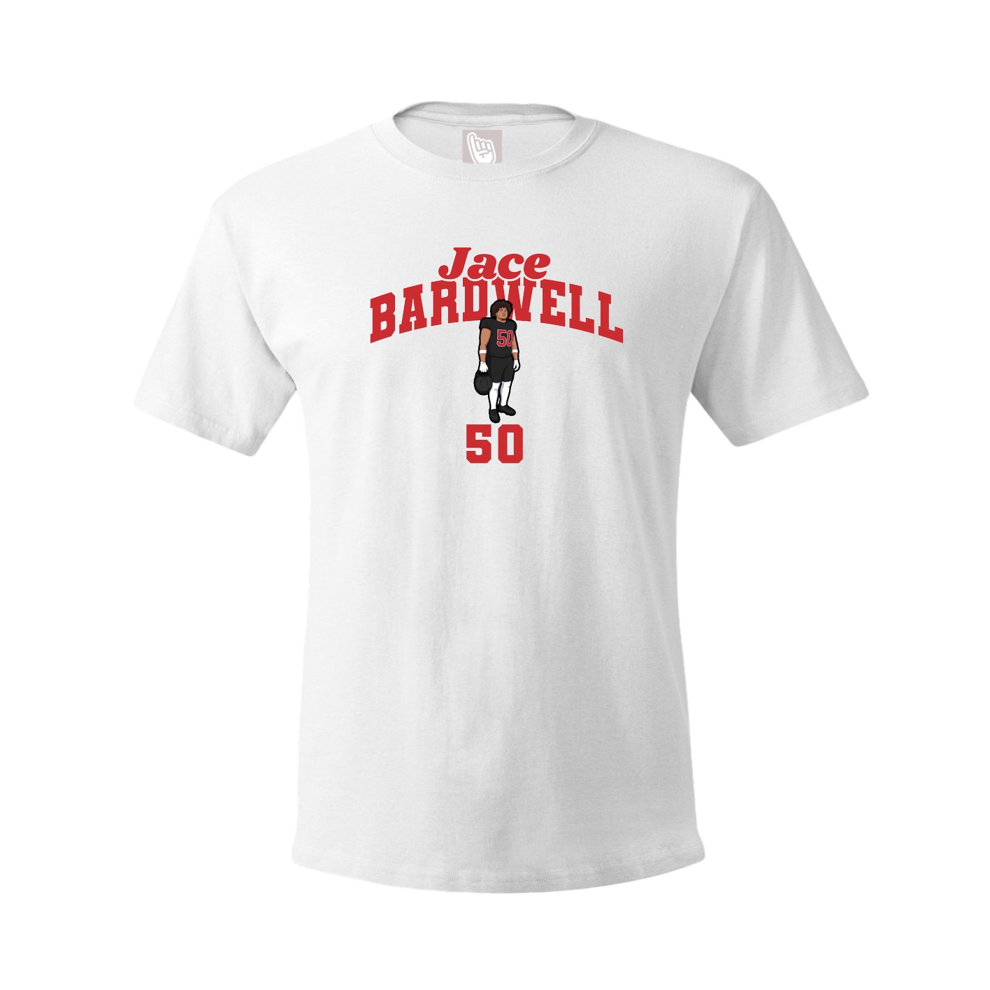 Youth Tee — Signature Arch in White