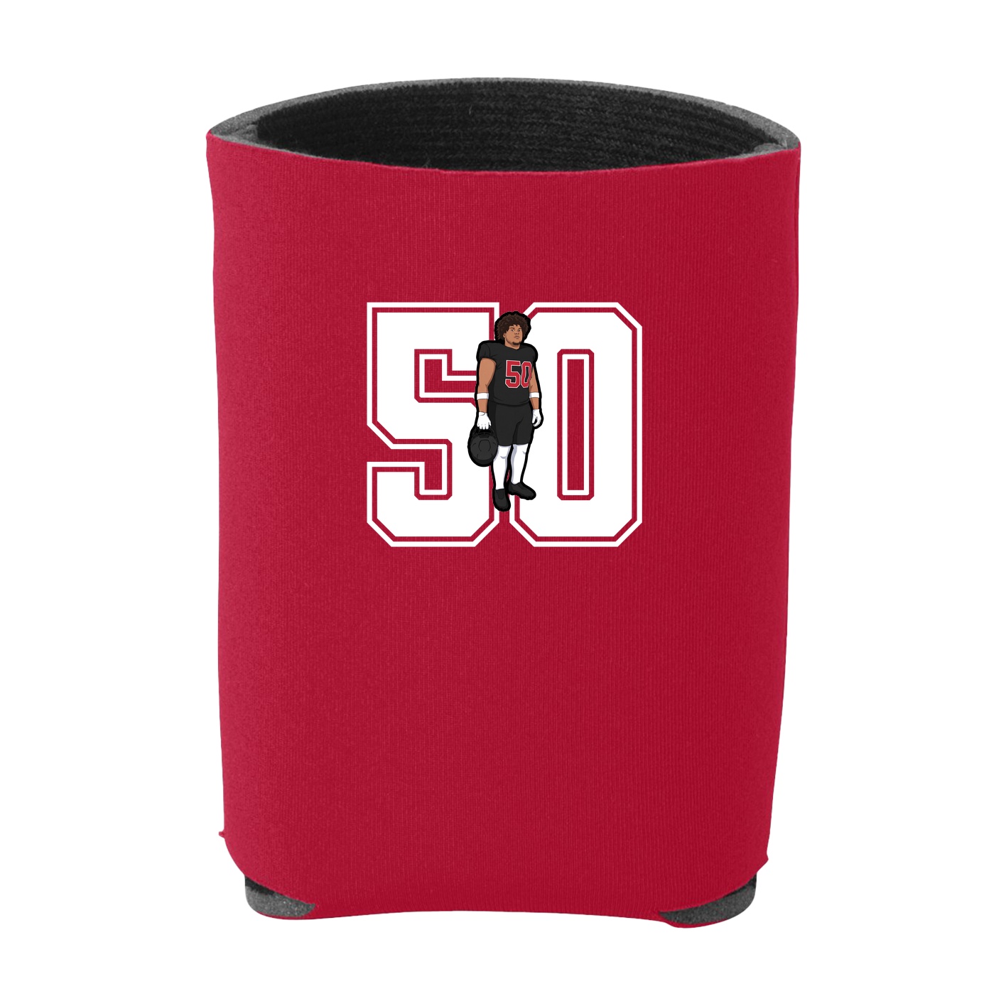 Can Holder — Number in Red