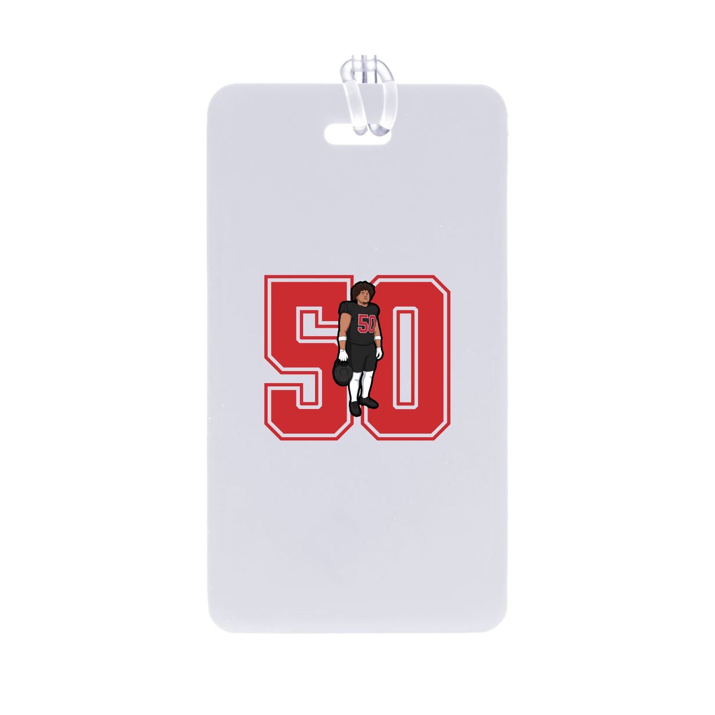 Bag Tag — Number in Classic