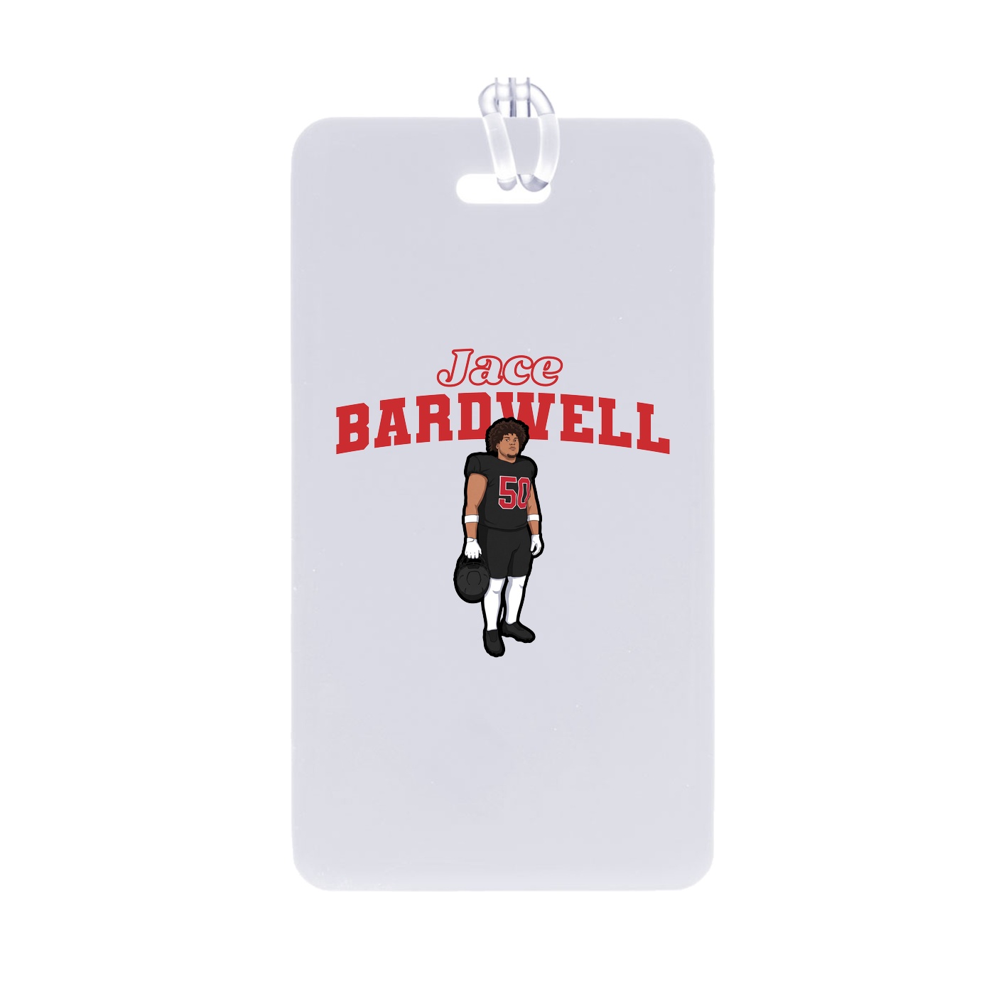 Bag Tag — Name Arch in Classic