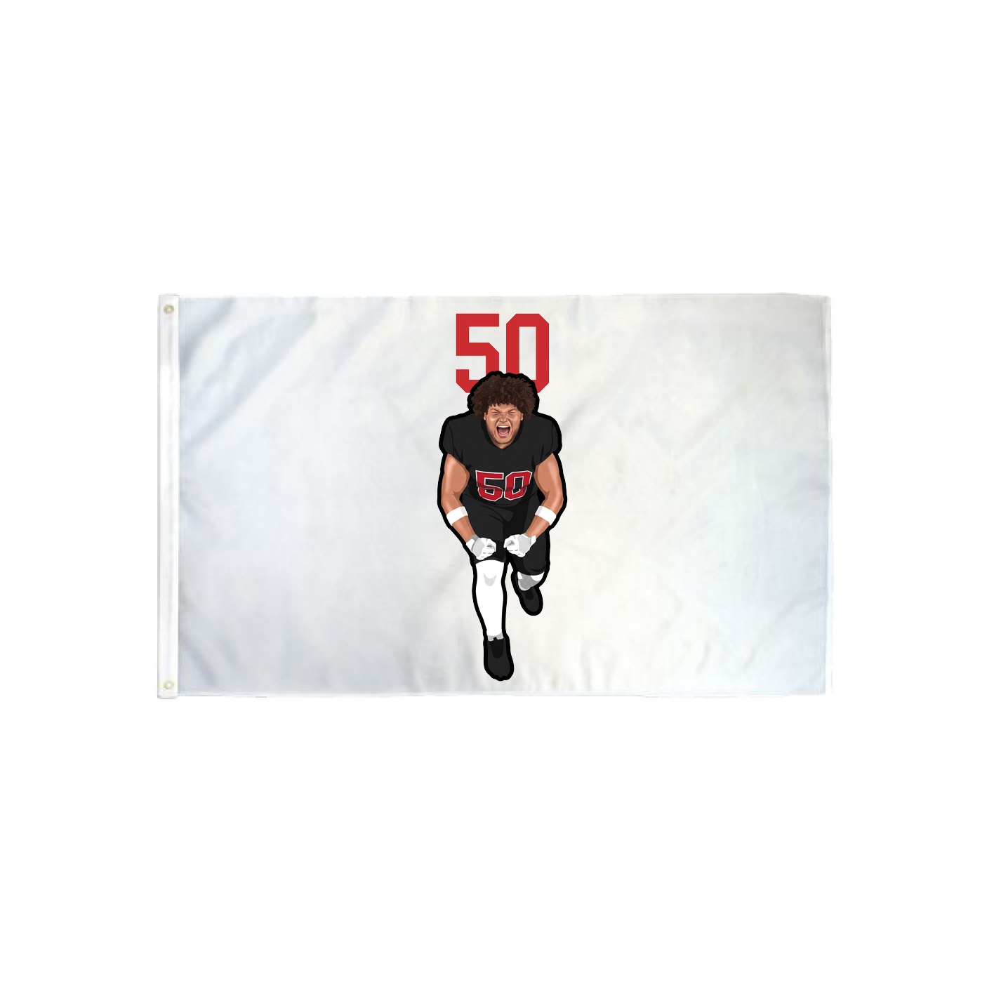 3x5 Flag — Number Top in Classic