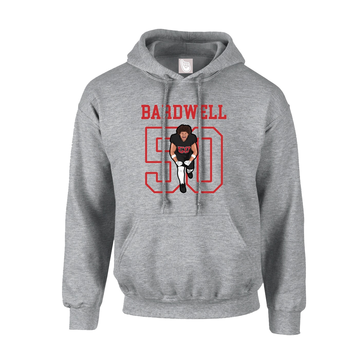 Hoodie — Shirsey in Grey