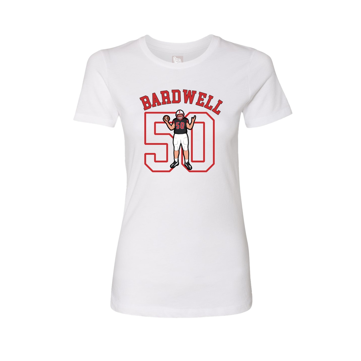 Womens Tee — Shirsey Arch in White