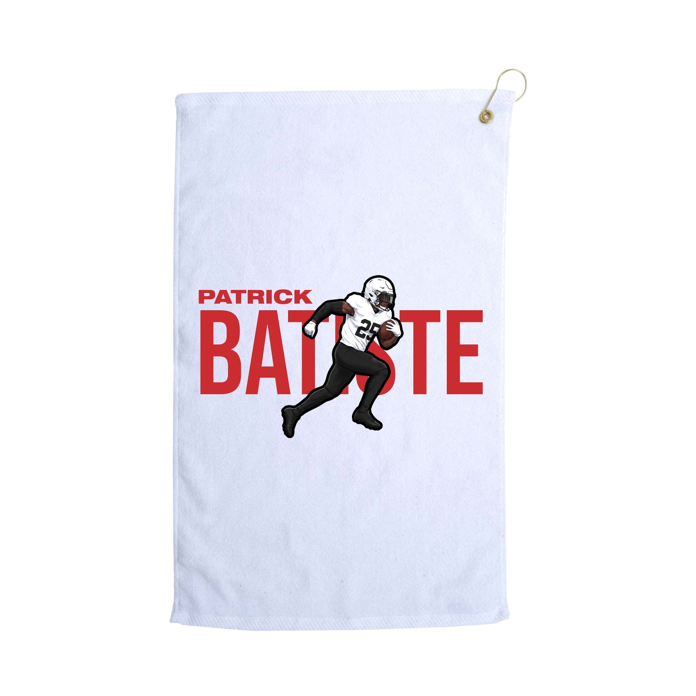 Golf Towel — Player Name in White