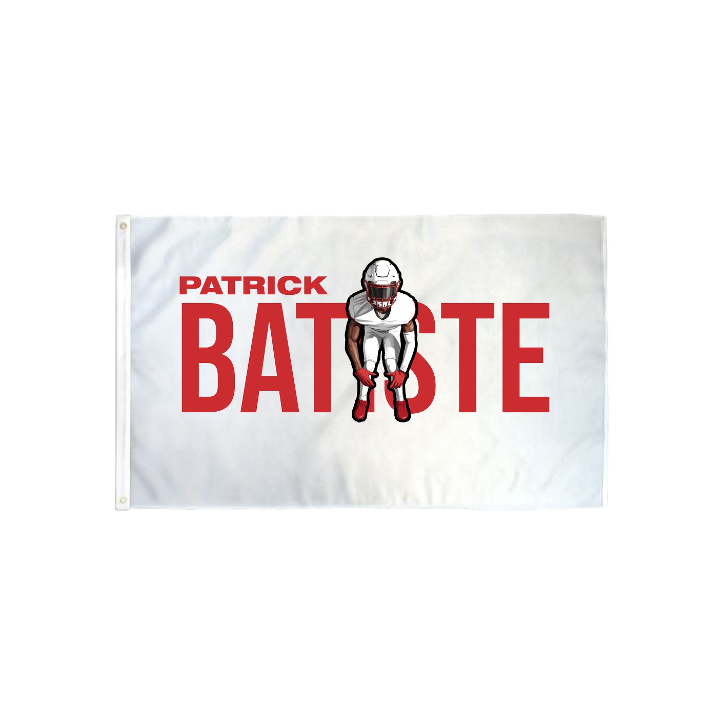 3x5 Flag — Player Name in Classic