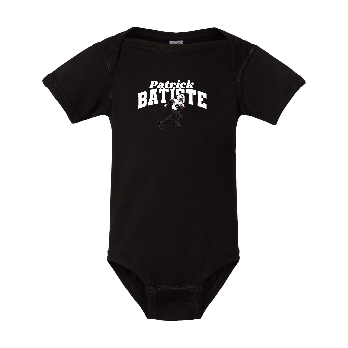 Baby Onesie — Signature Arch in Black