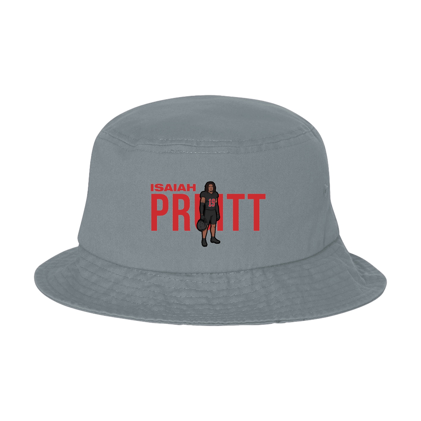 Bucket Cap — Player Name in Grey