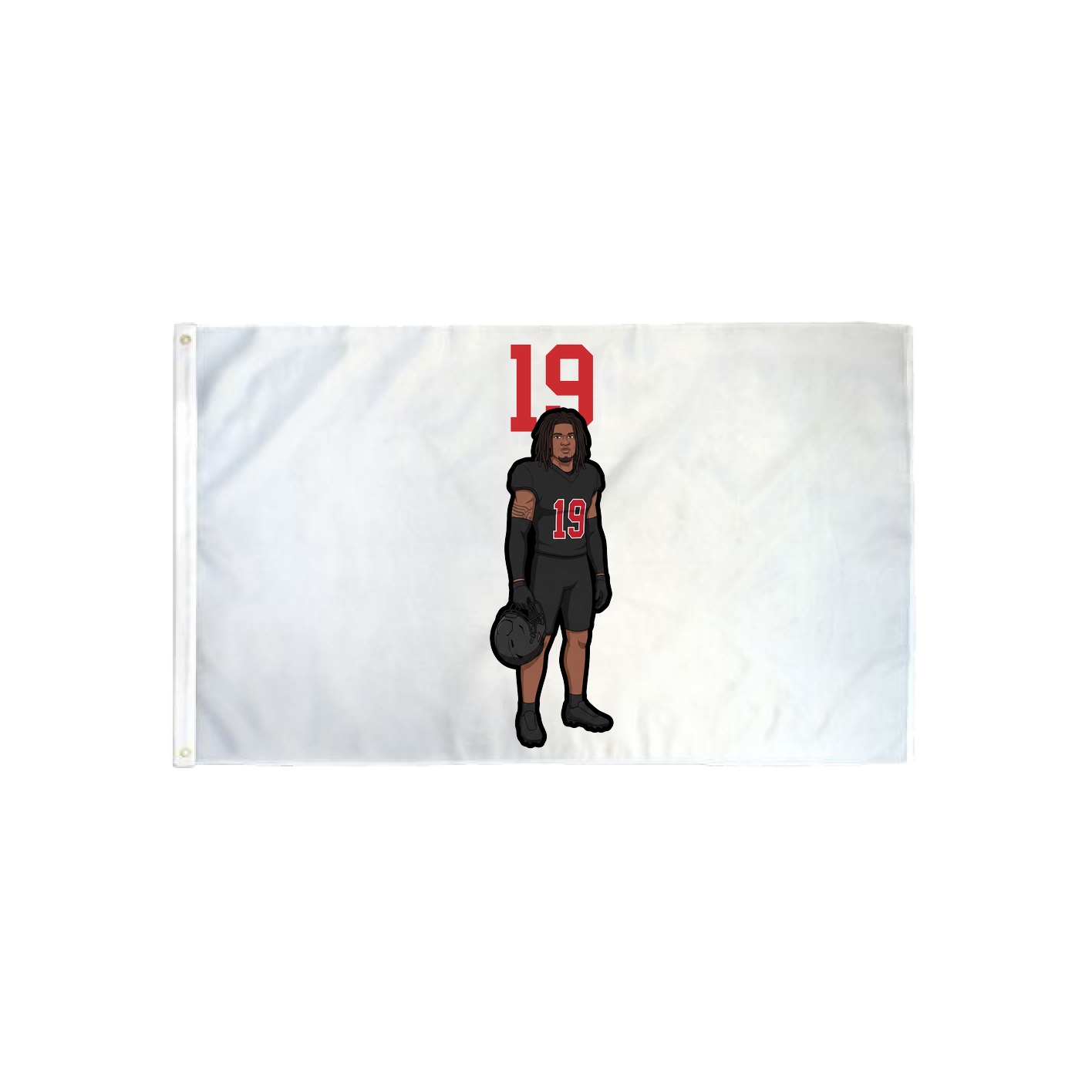 3x5 Flag — Number Top in Classic