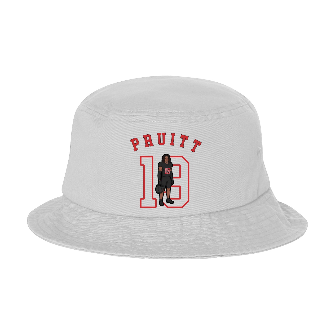 Bucket Cap — Shirsey Arch in White