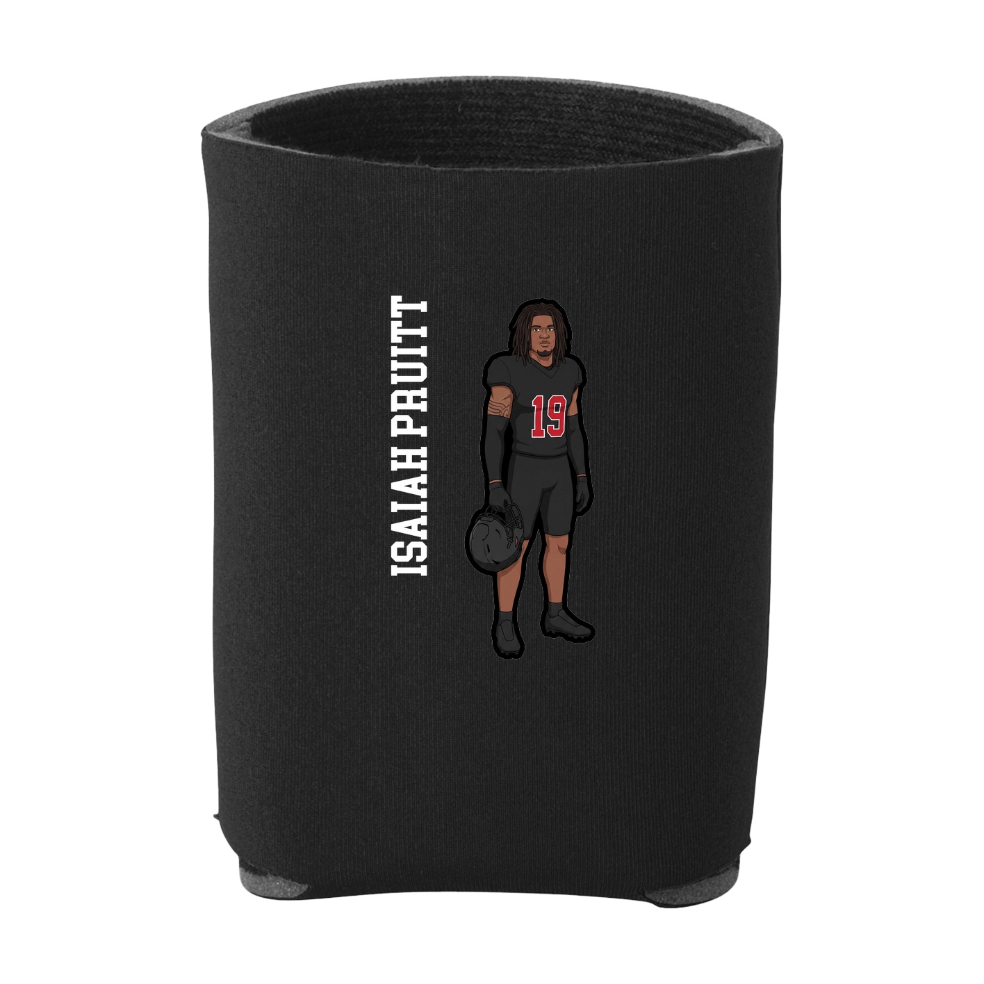 Can Holder — Name Vertical in Black