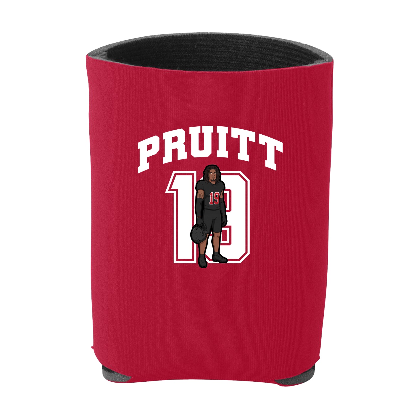 Can Holder — Number in Red