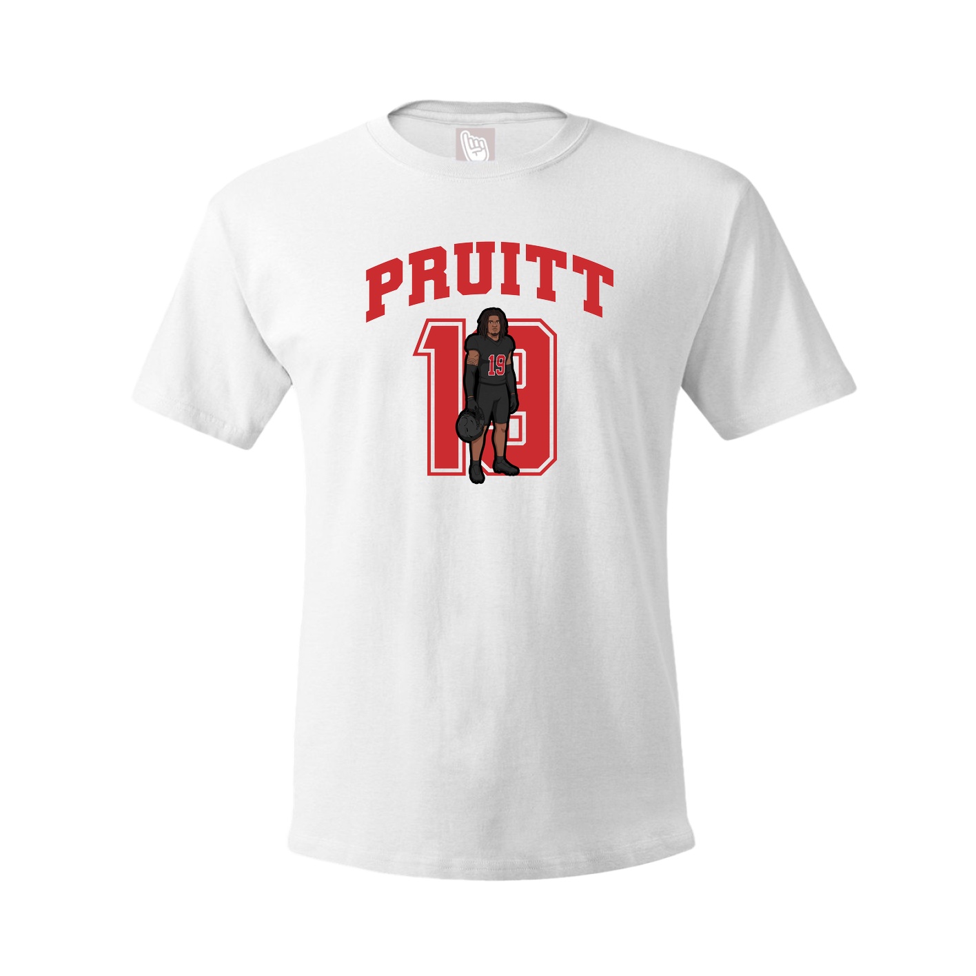 Tee — Number in White