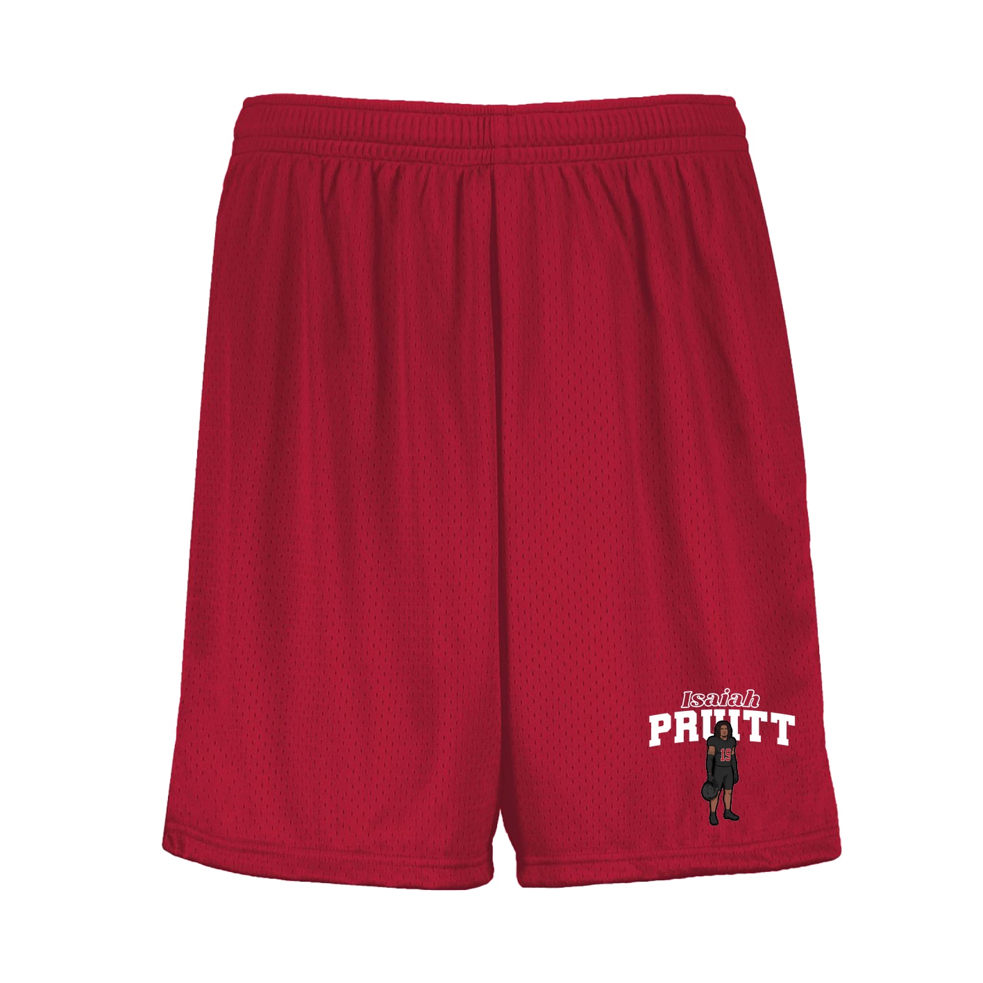 Shorts — Name Arch in Red