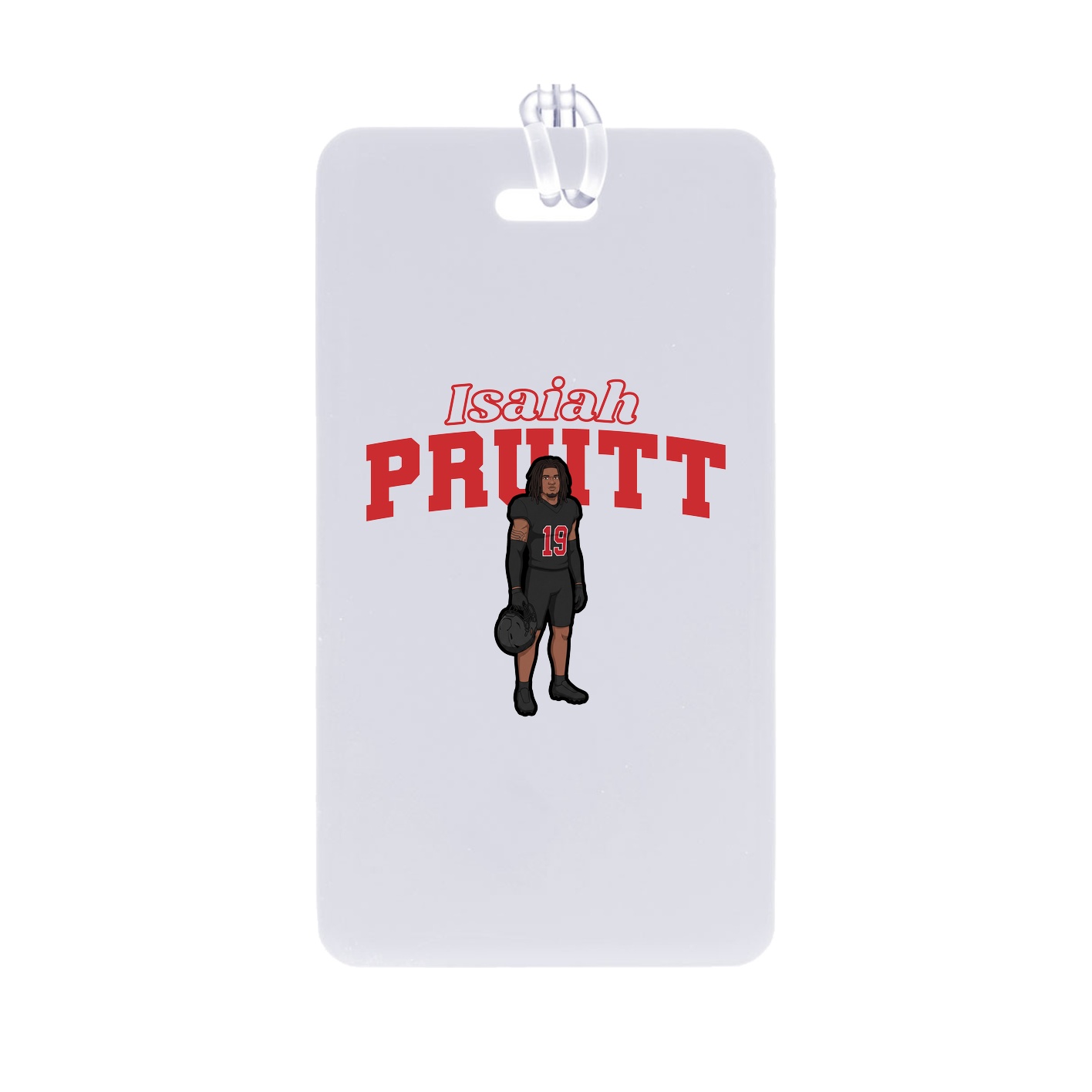 Bag Tag — Name Arch in Classic