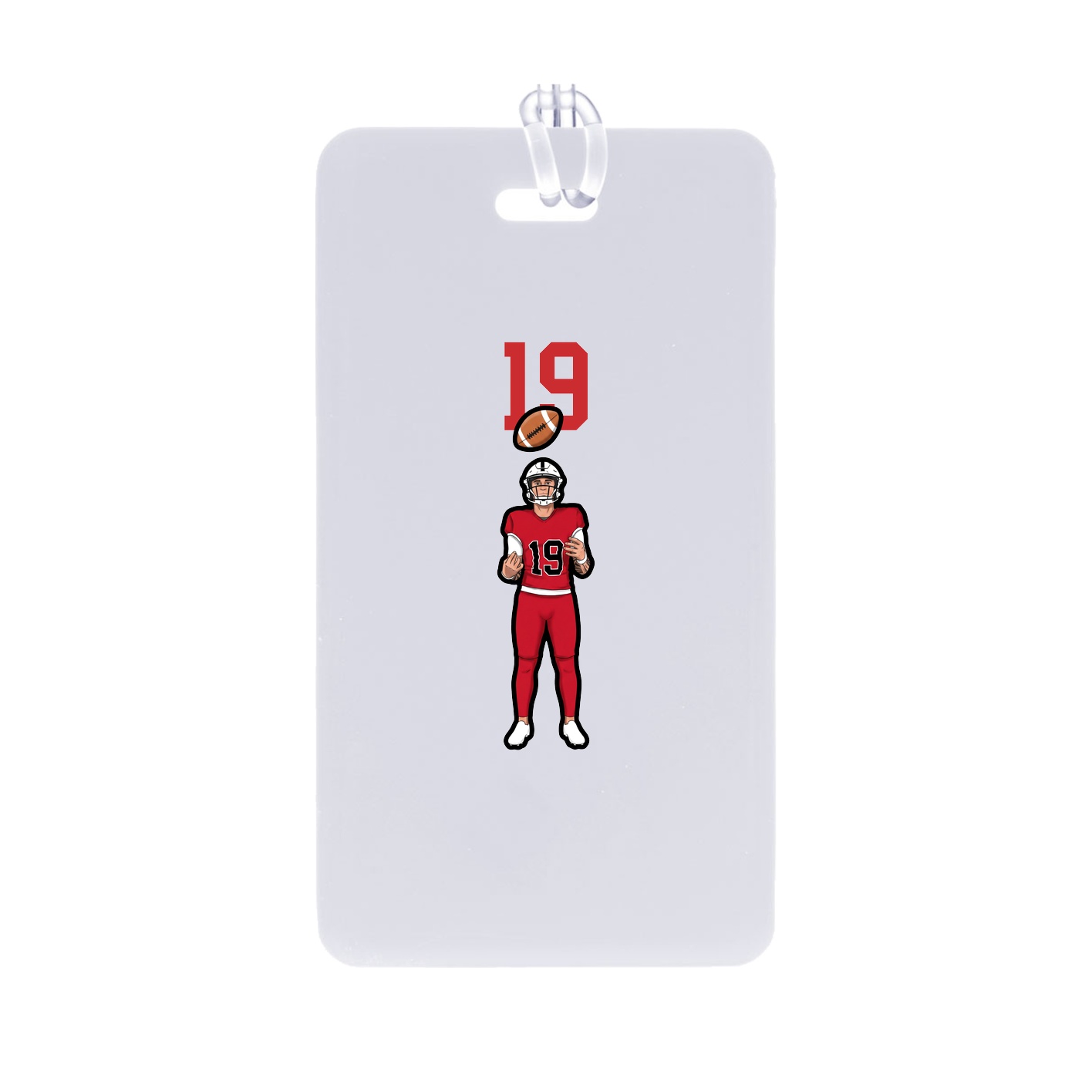 Bag Tag — Number Top in Classic