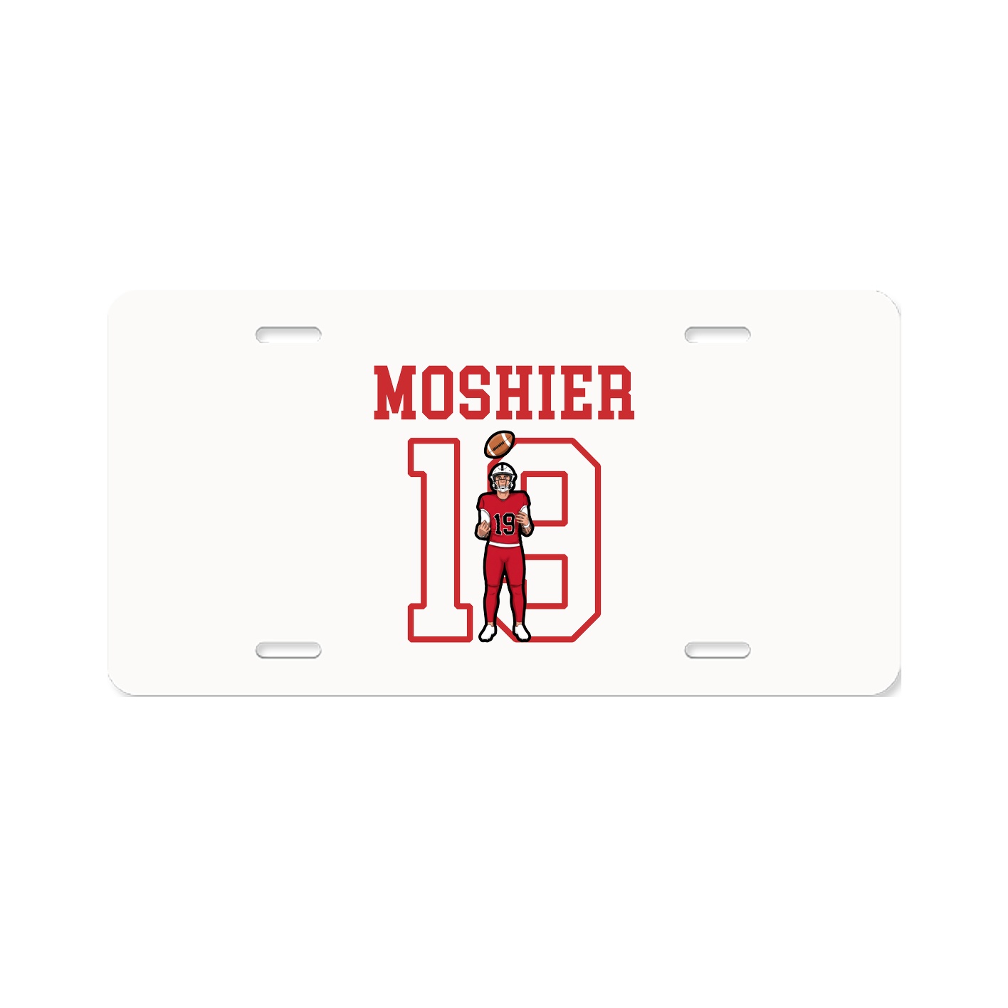 License Plate — Shirsey in Classic