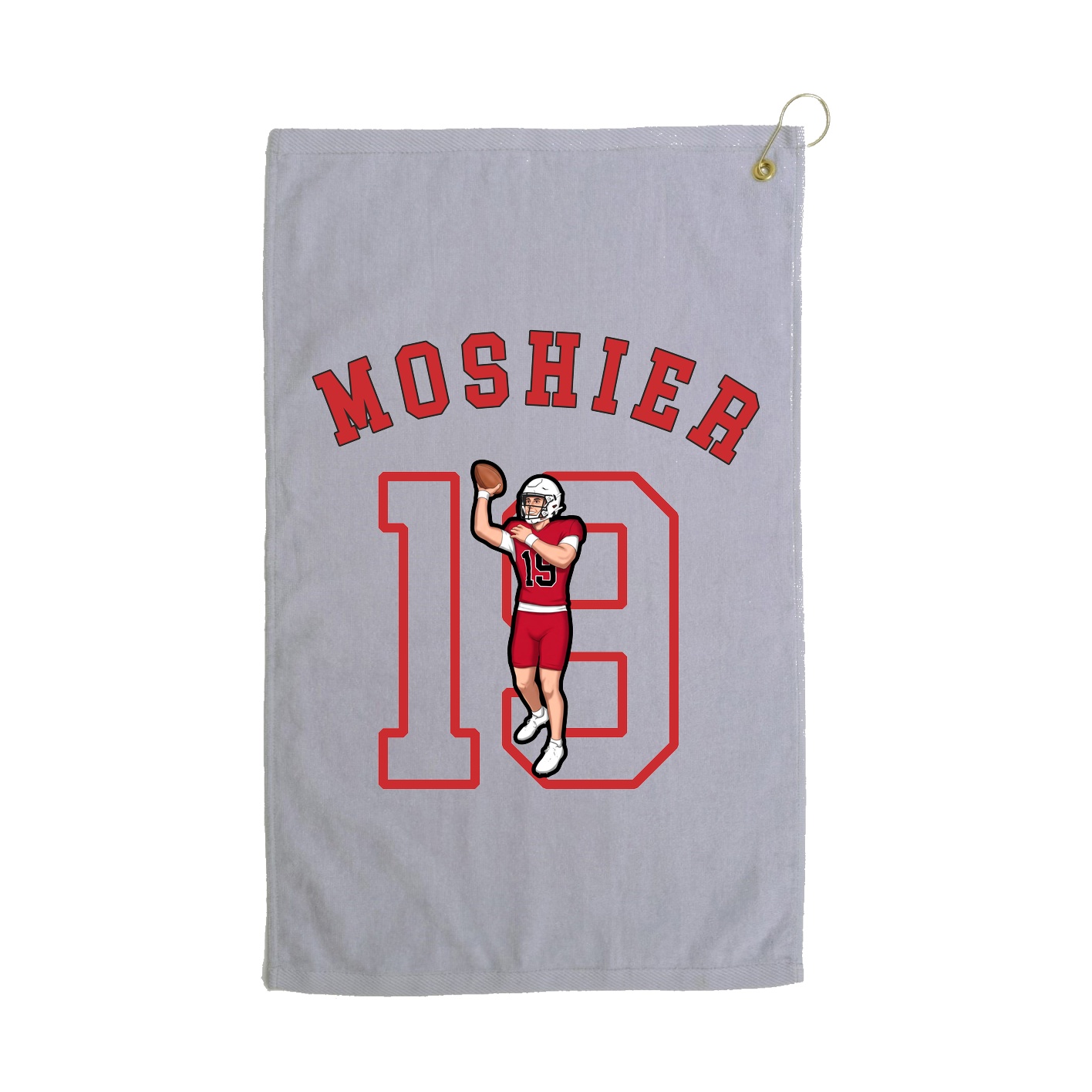 Golf Towel — Shirsey Arch in Grey