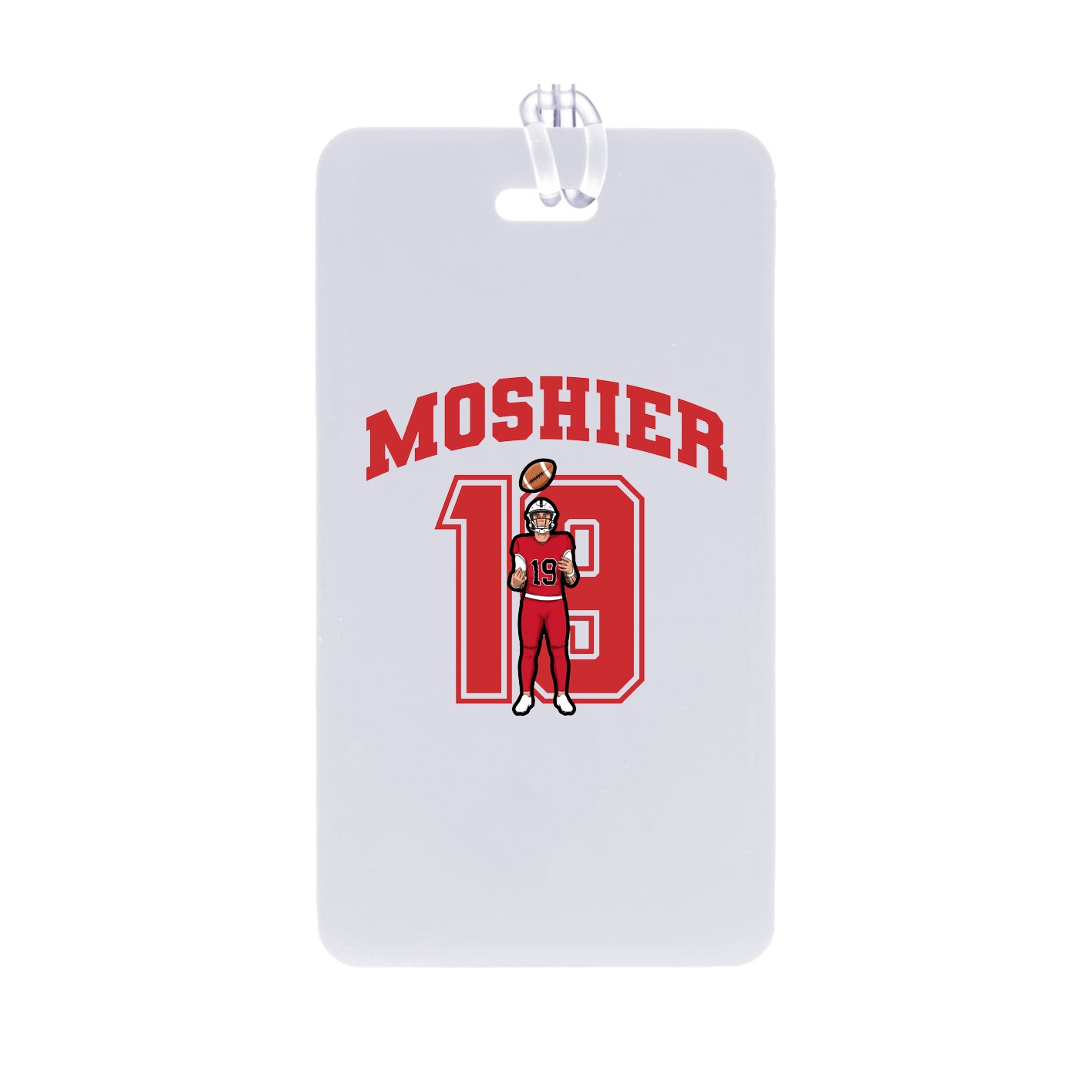 Bag Tag — Number in Classic