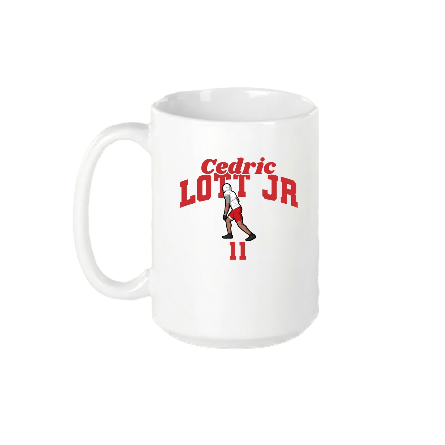 15oz Coffee Mug — Signature Arch in White