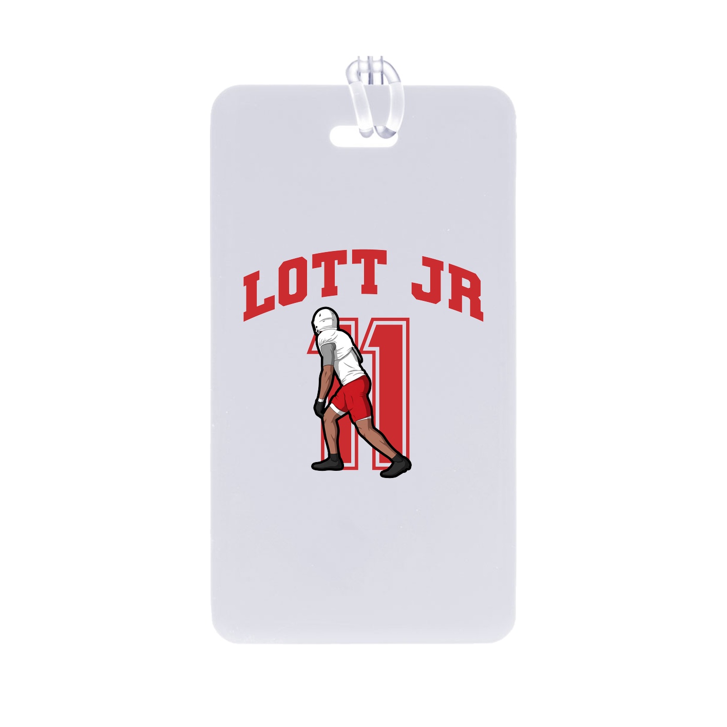Bag Tag — Number in Classic