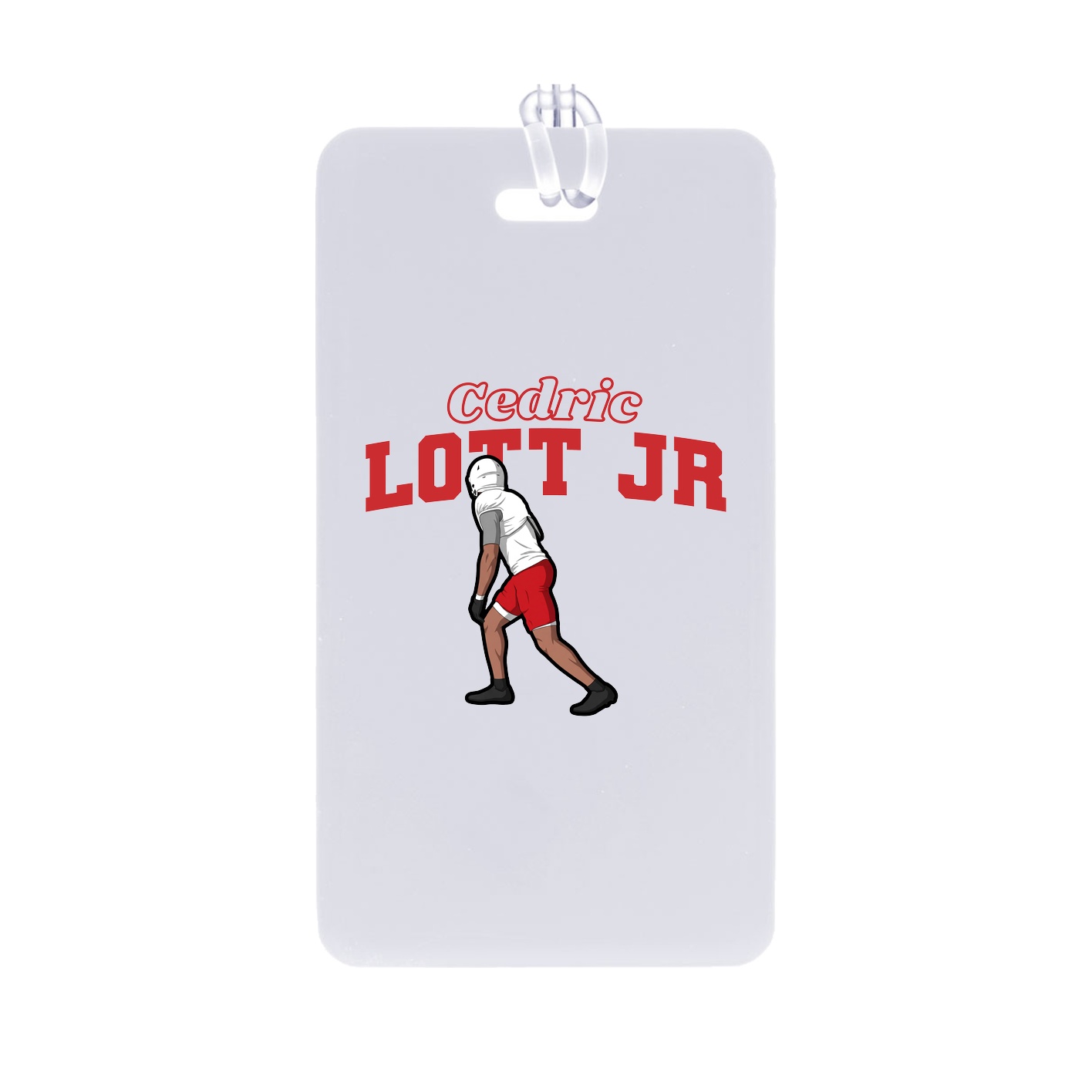 Bag Tag — Name Arch in Classic