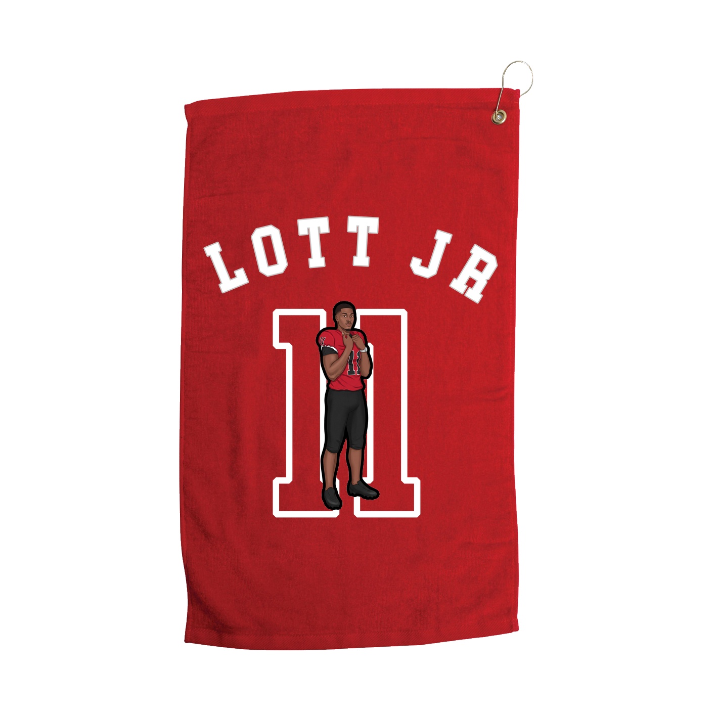 Golf Towel — Shirsey Arch in Red