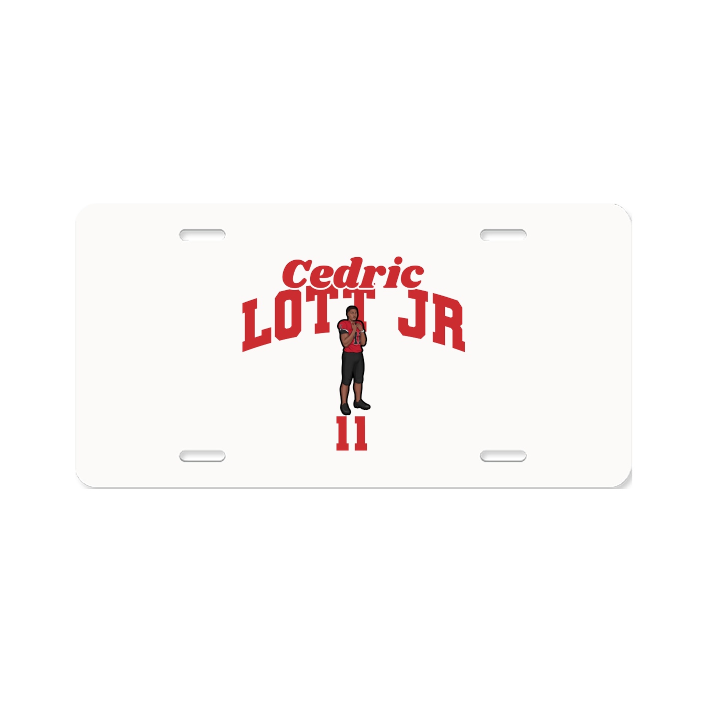 License Plate — Signature Arch in Classic