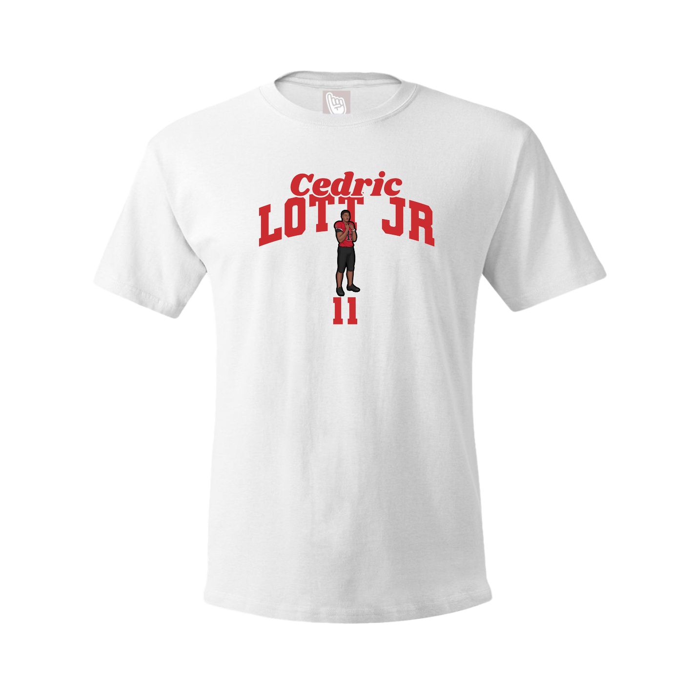 Tee — Signature Arch in White