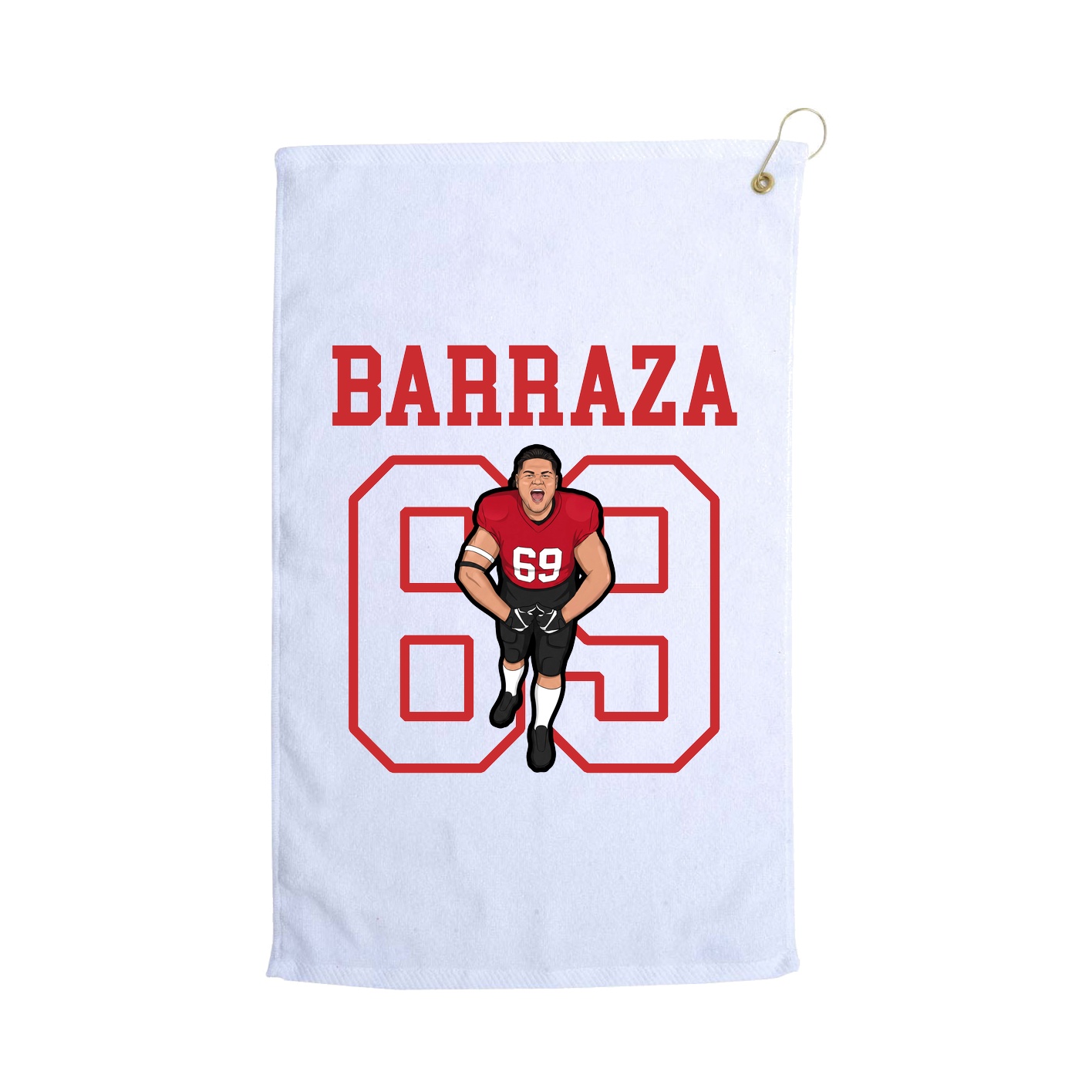Golf Towel — Shirsey in White