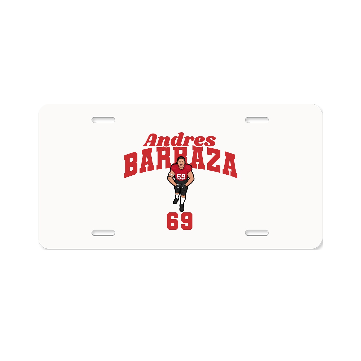 License Plate — Signature Arch in Classic