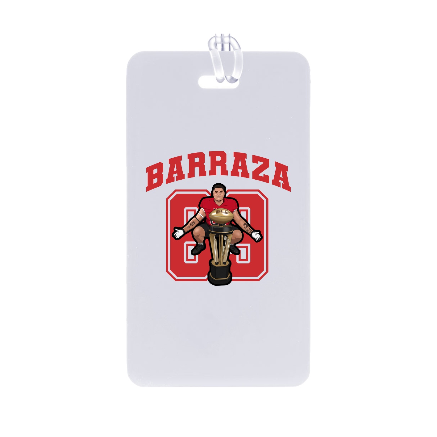 Bag Tag — Number in Classic