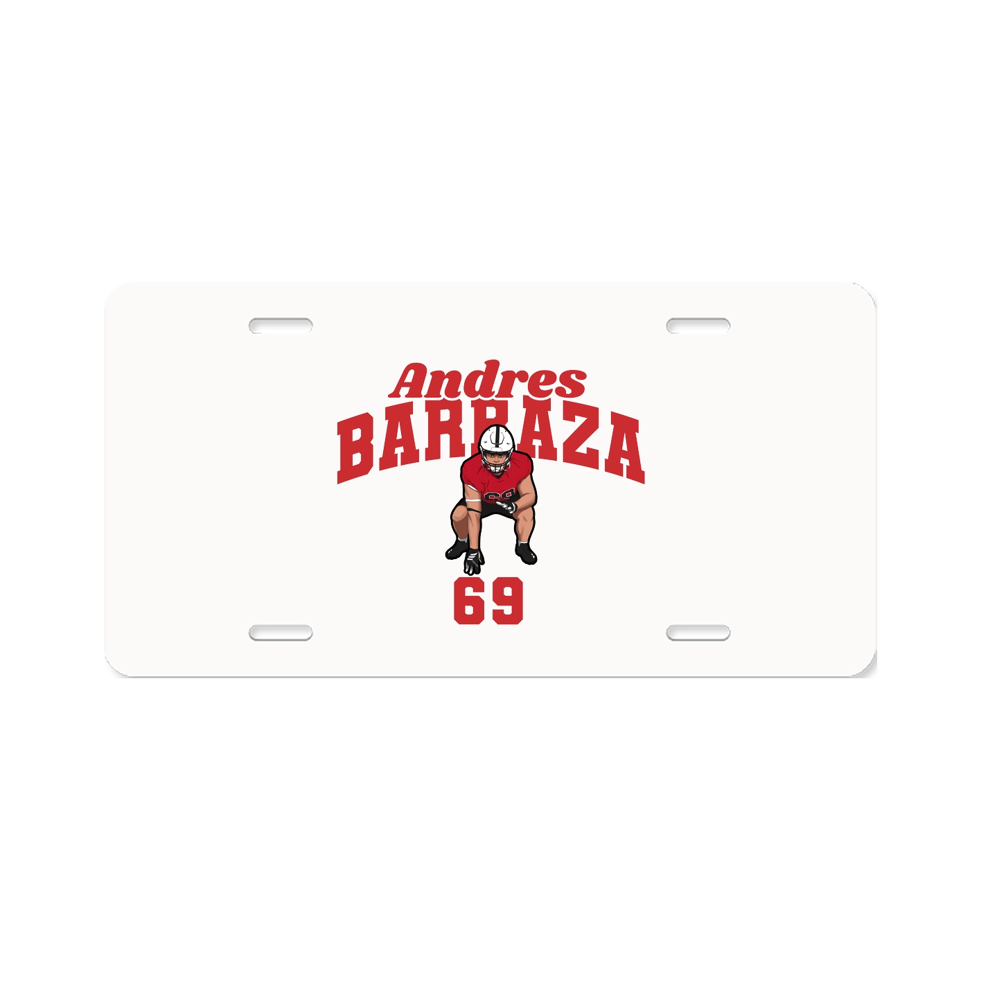 License Plate — Signature Arch in Classic