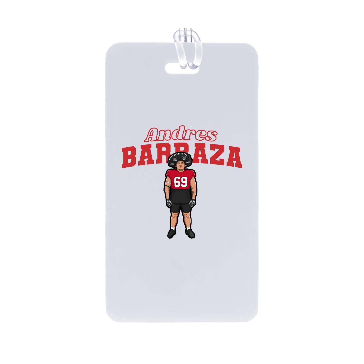 Bag Tag — Name Arch in Classic