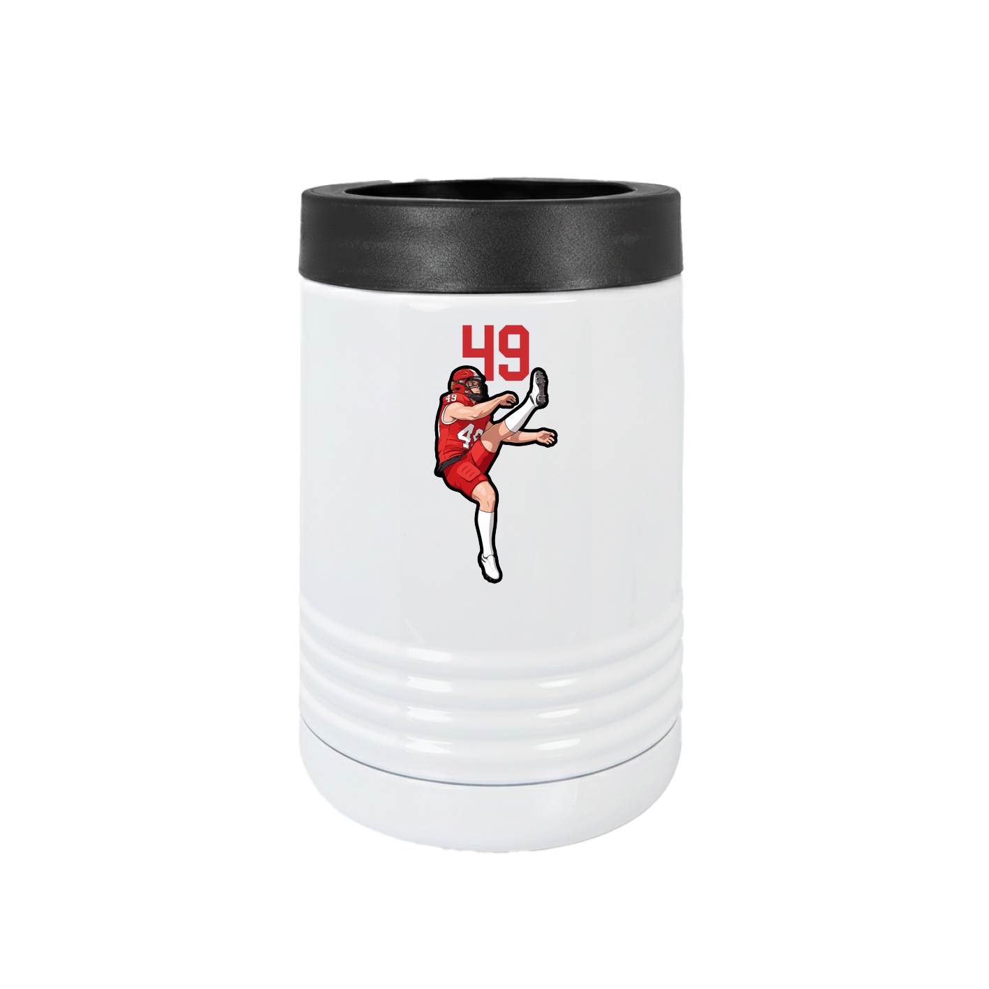 Beverage Holder — Number Top in White