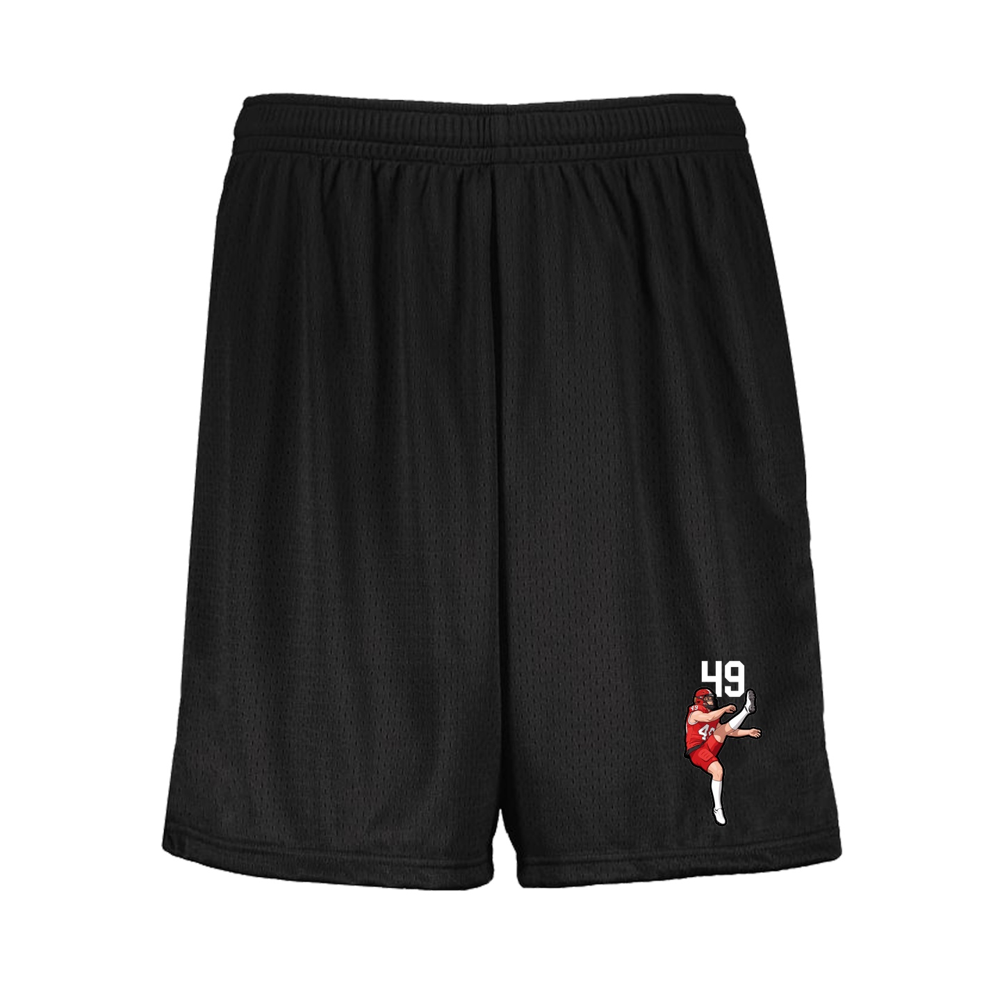 Shorts — Number Top in Black