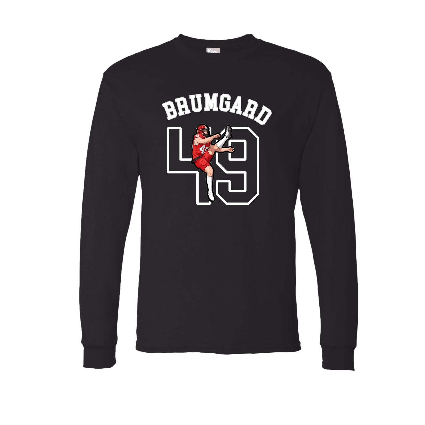 Long Sleeve Tee — Shirsey Arch in Black