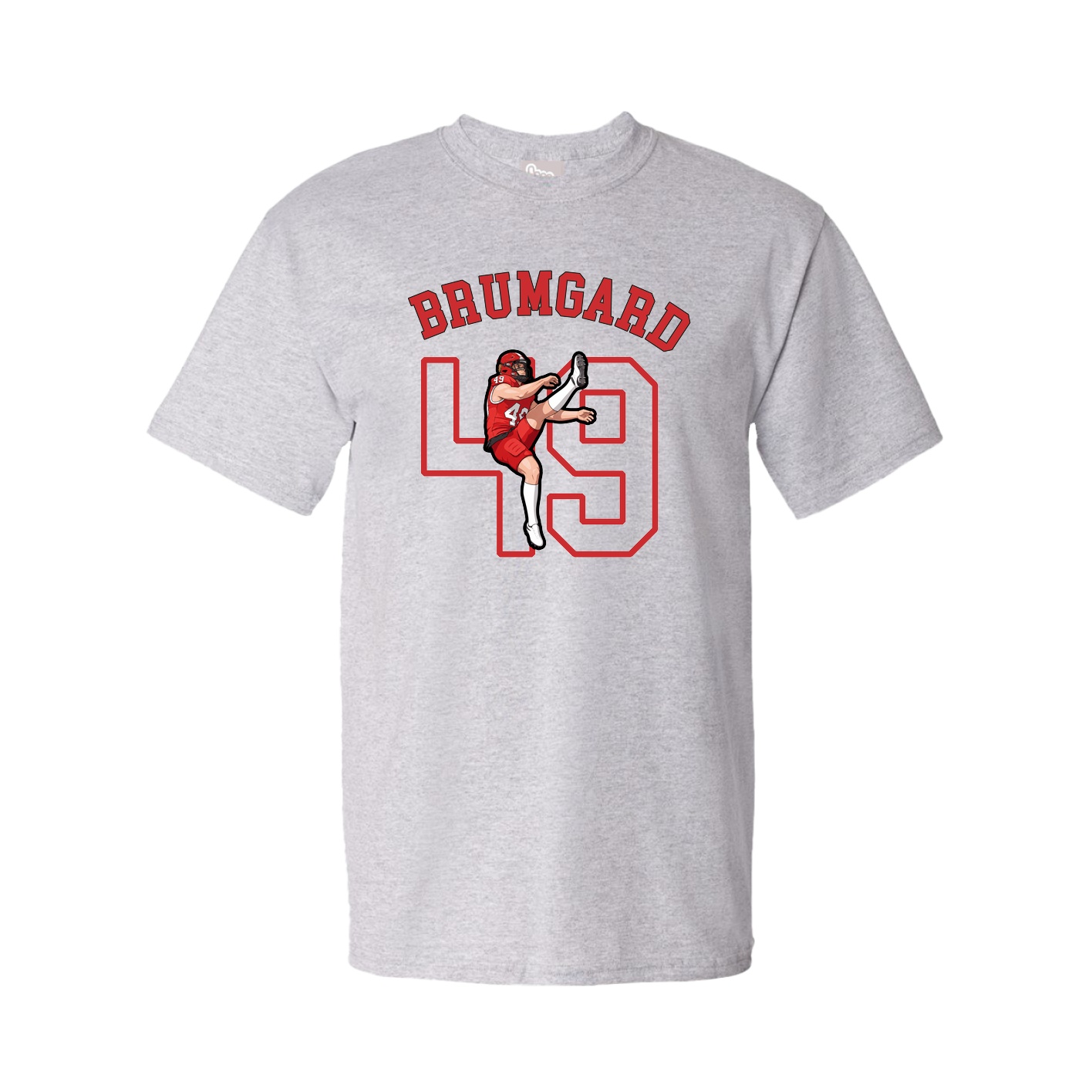 Youth Tee — Shirsey Arch in Grey