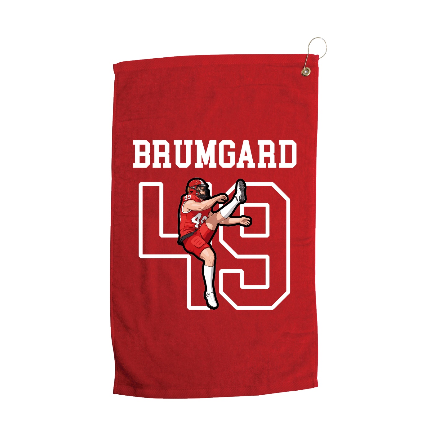 Golf Towel — Shirsey in Red