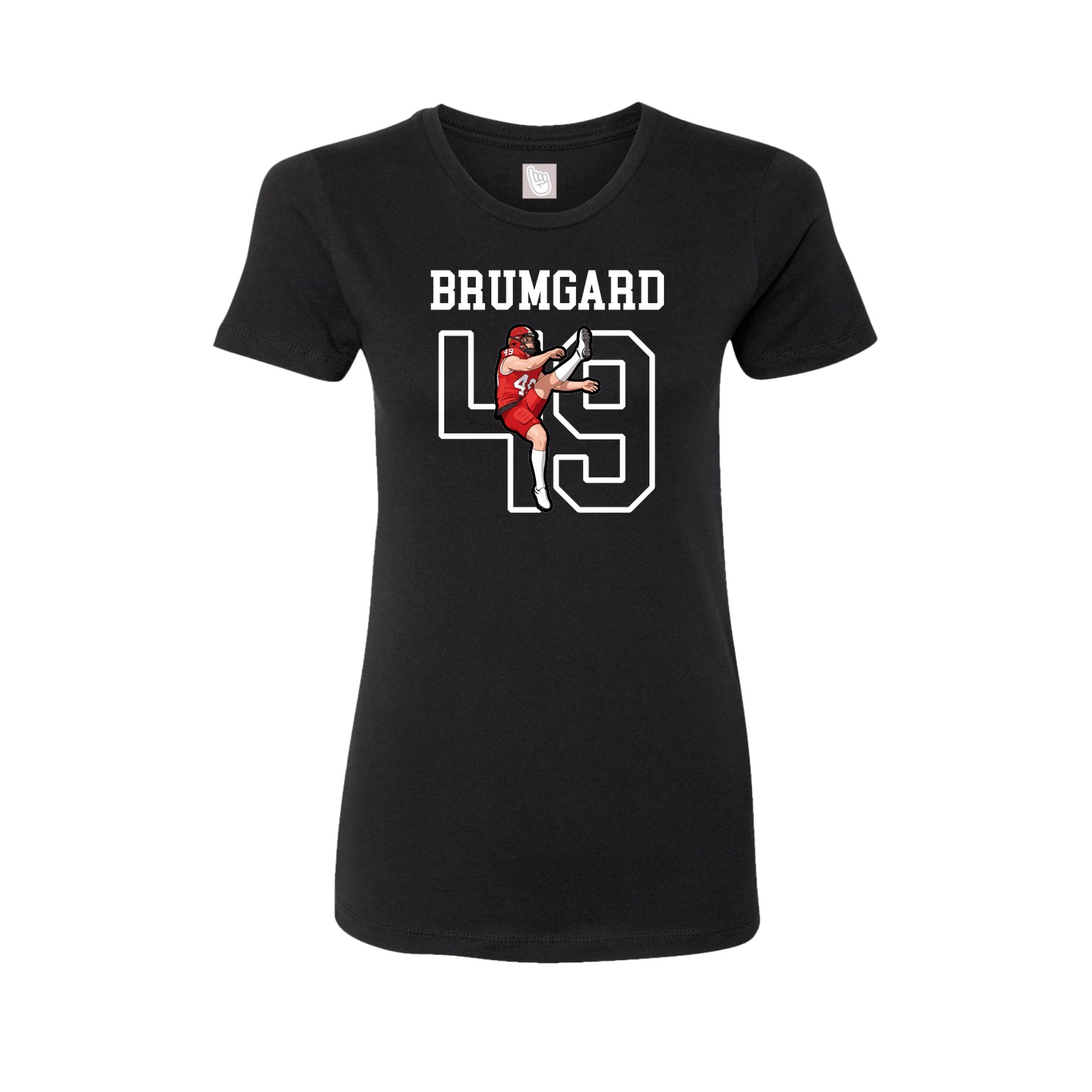 Fitted Women's Tee — Shirsey in Black
