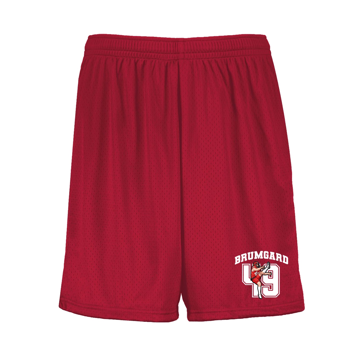 Shorts — Number in Red