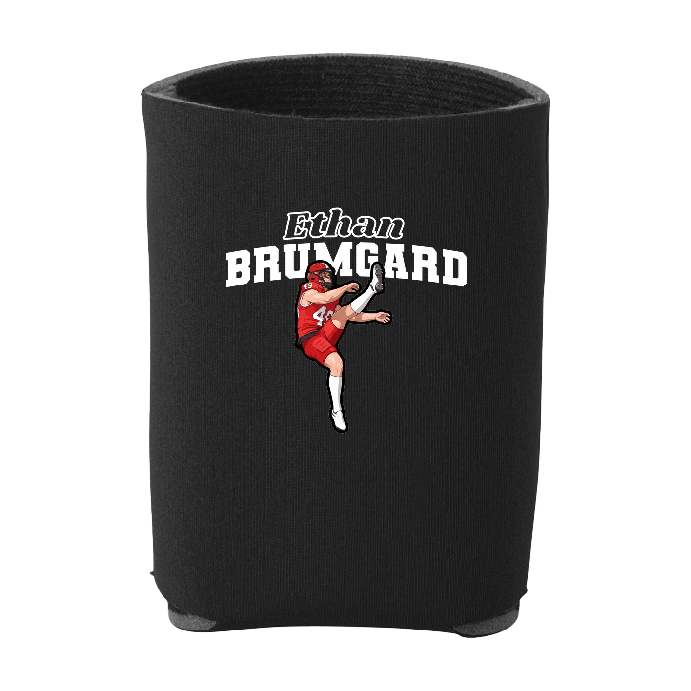 Can Holder — Name Arch in Black