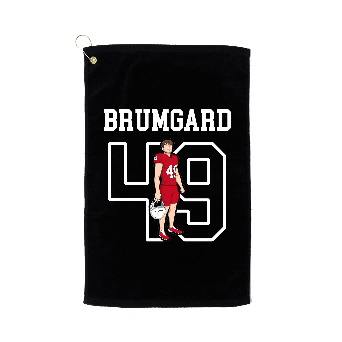 Golf Towel — Shirsey in Black