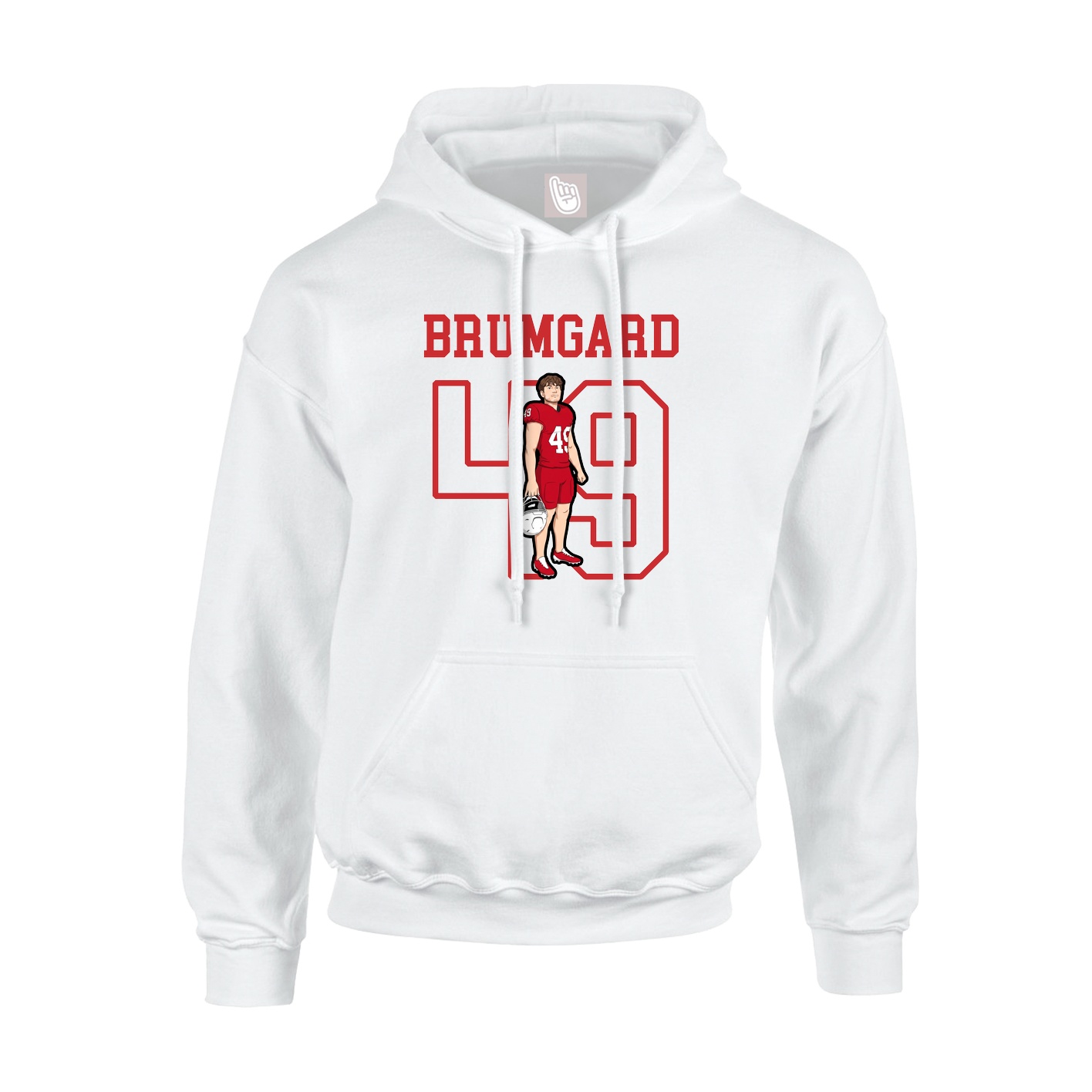 Youth Hoodie — Shirsey in White
