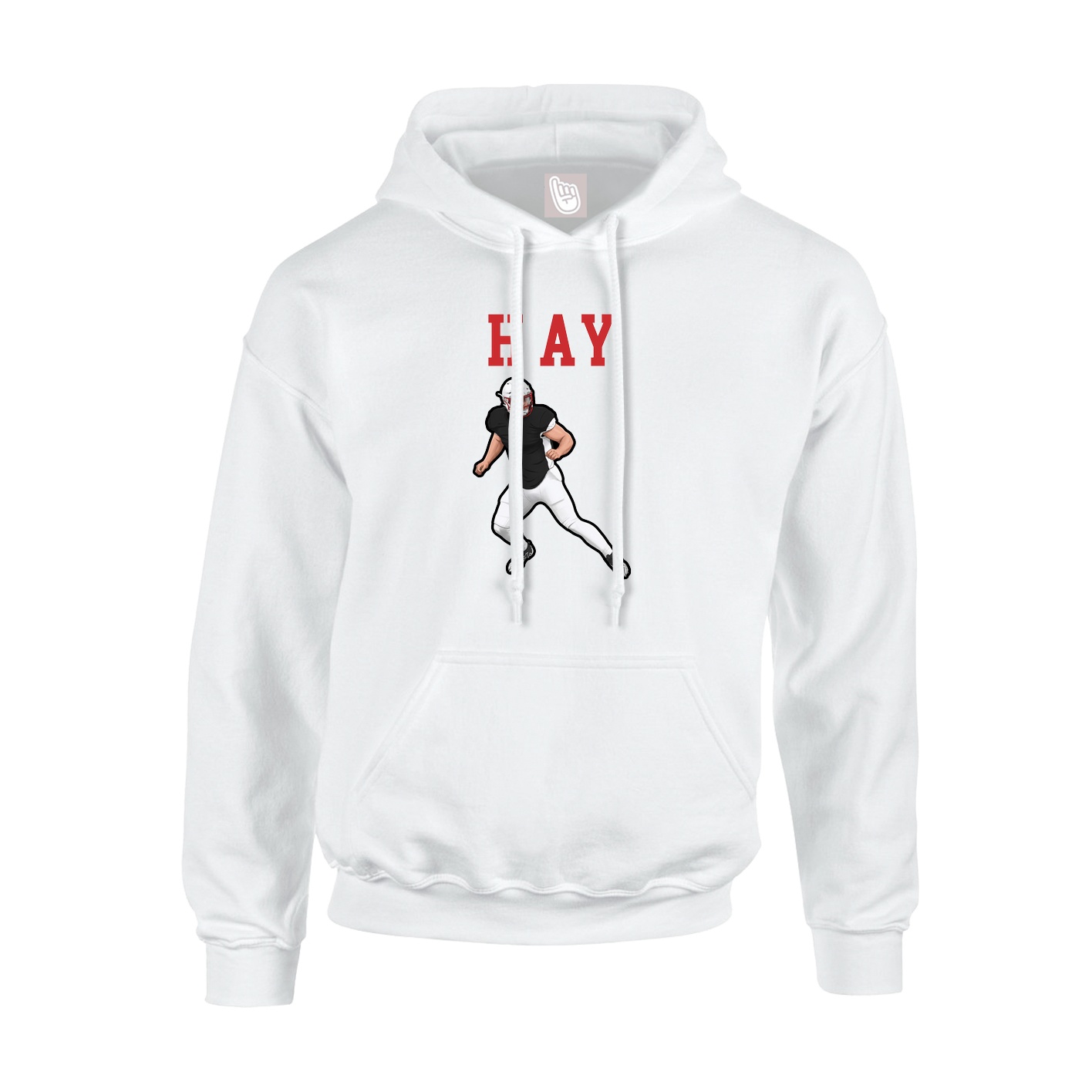 Youth Hoodie — Shirsey in White