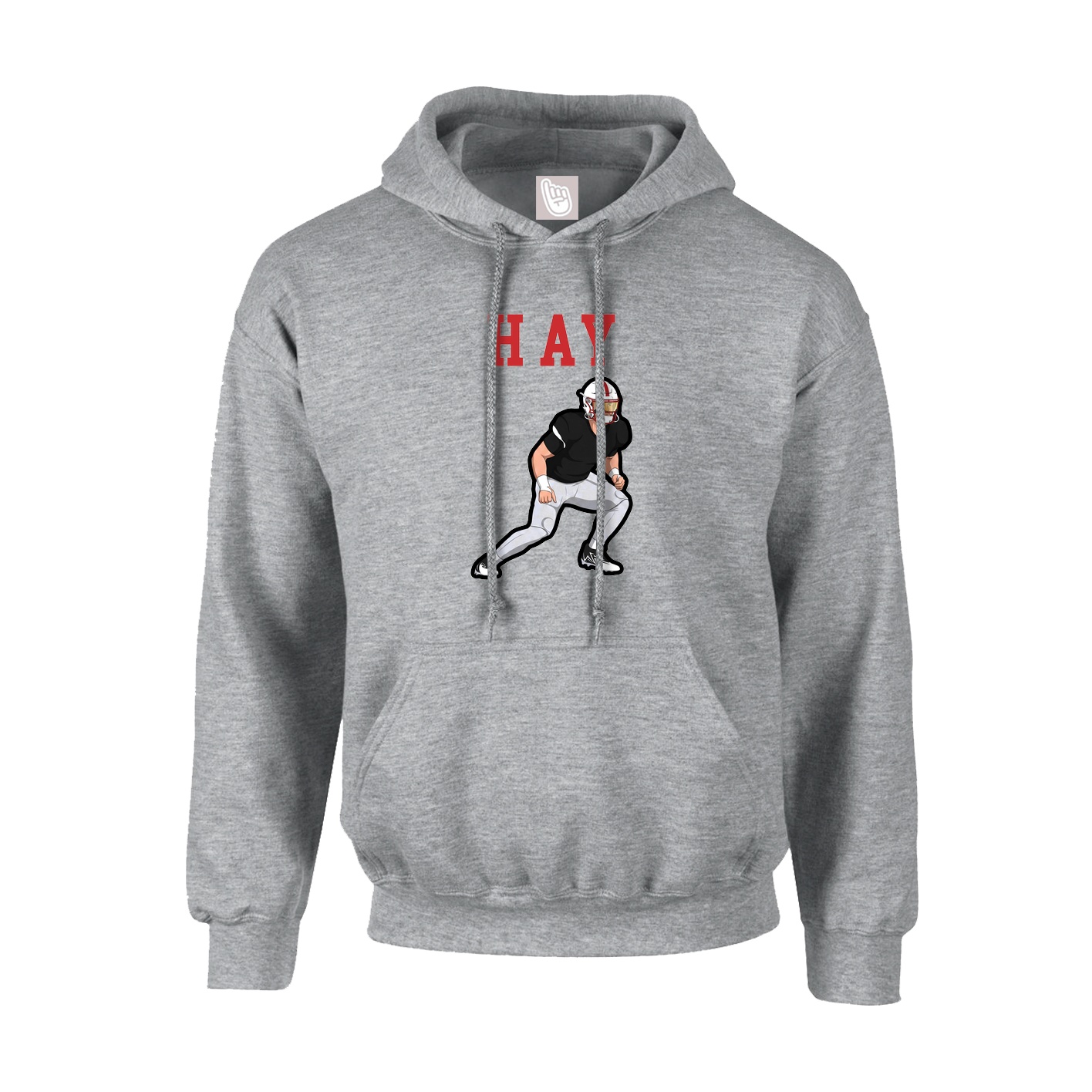 Youth Hoodie — Shirsey in Grey