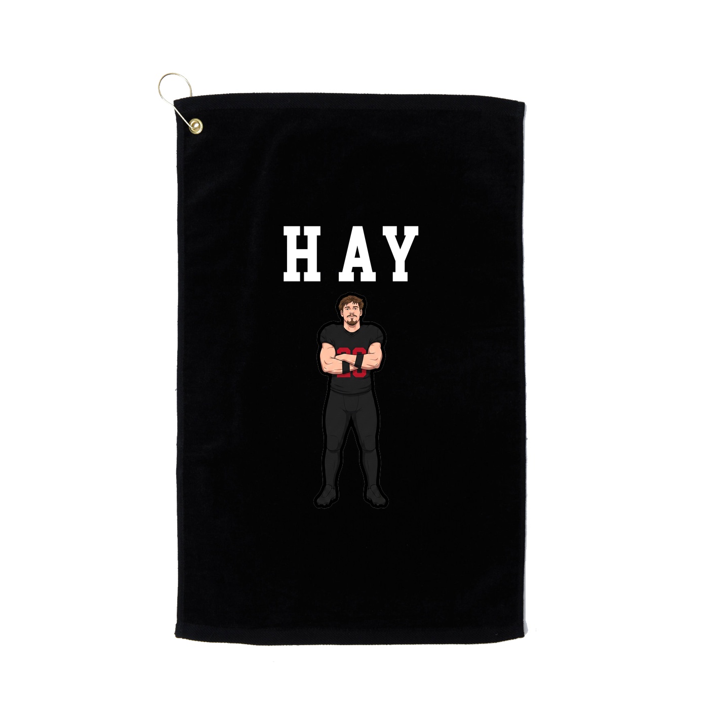 Golf Towel — Shirsey in Black