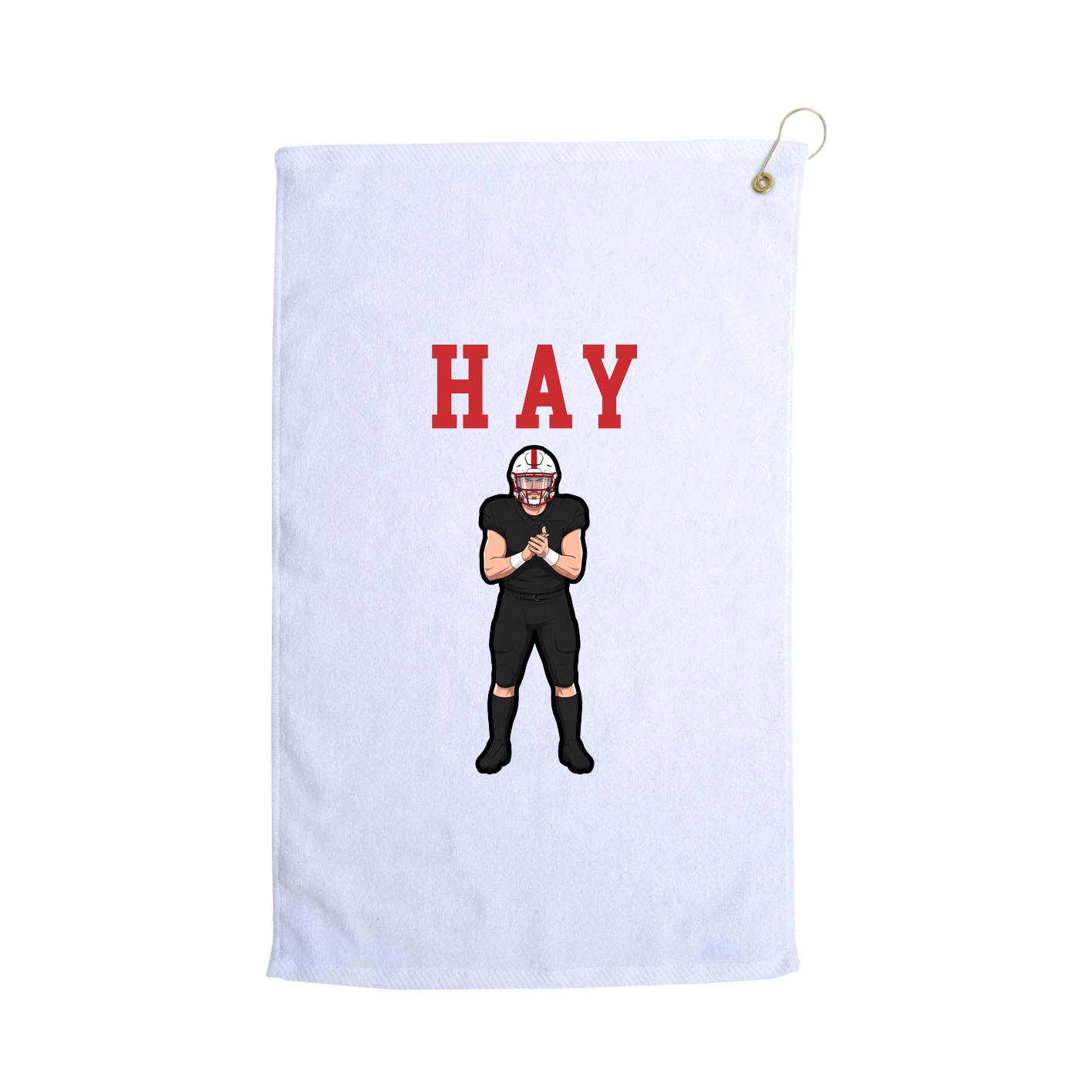 Golf Towel — Shirsey in White