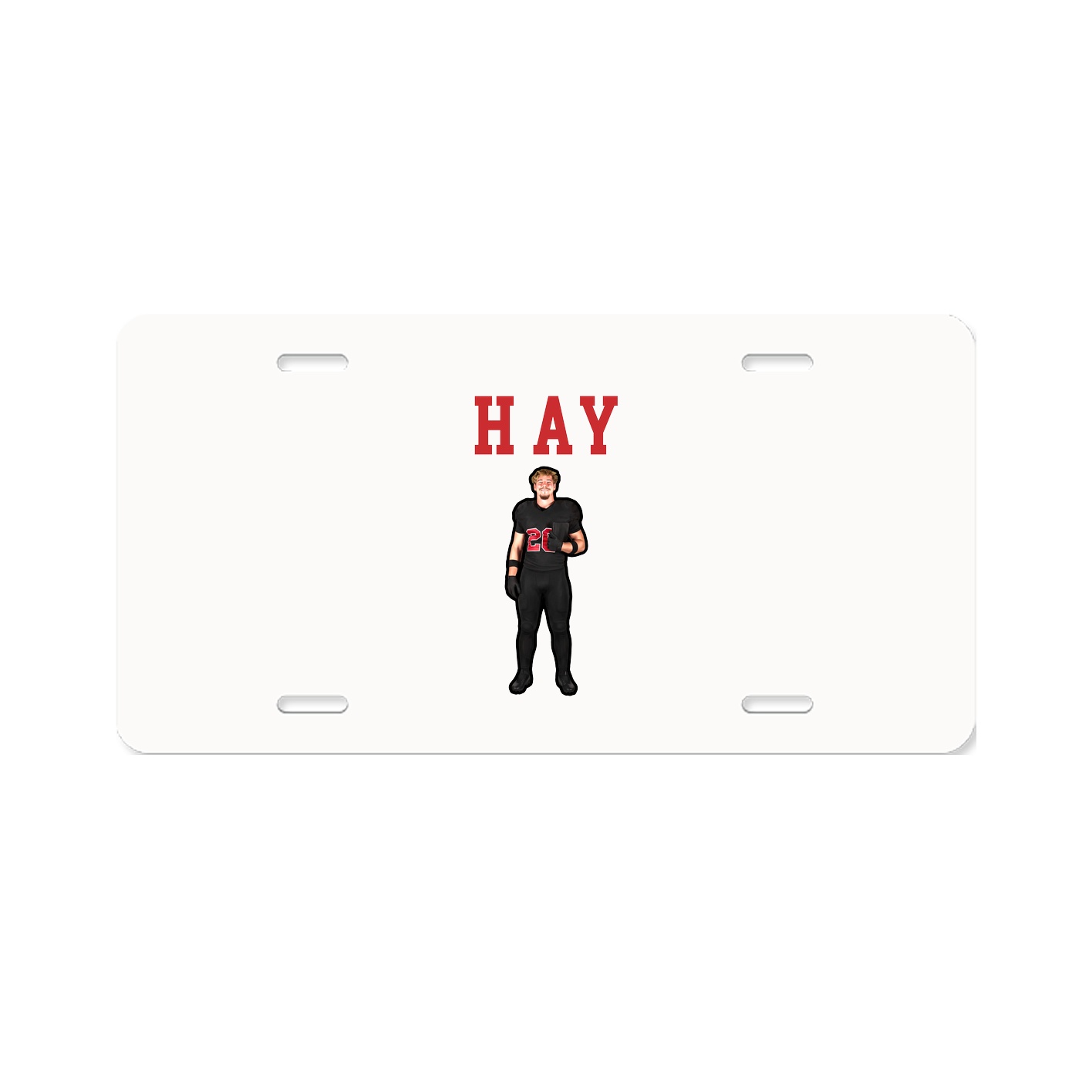 License Plate — Shirsey in Classic