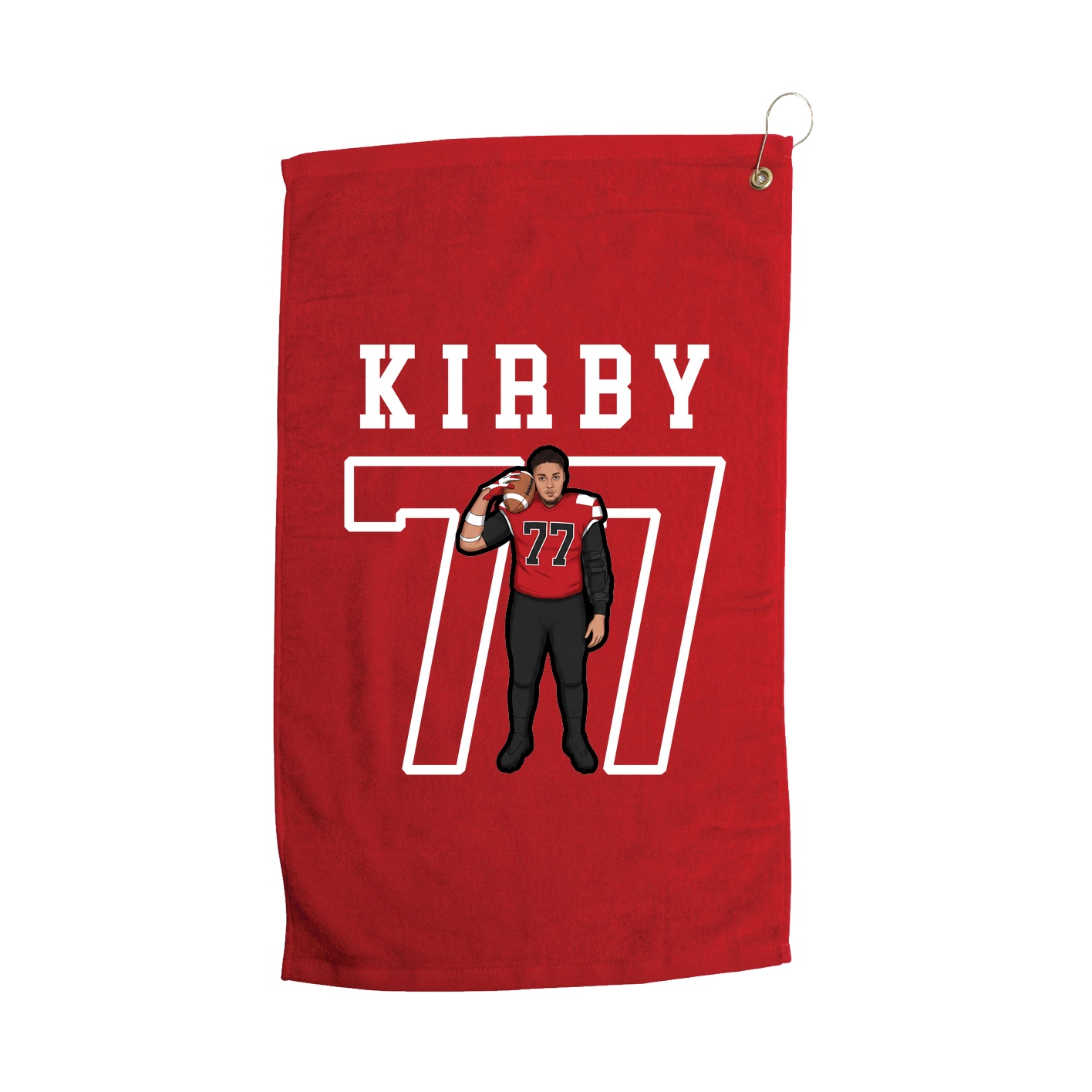 Golf Towel — Shirsey in Red