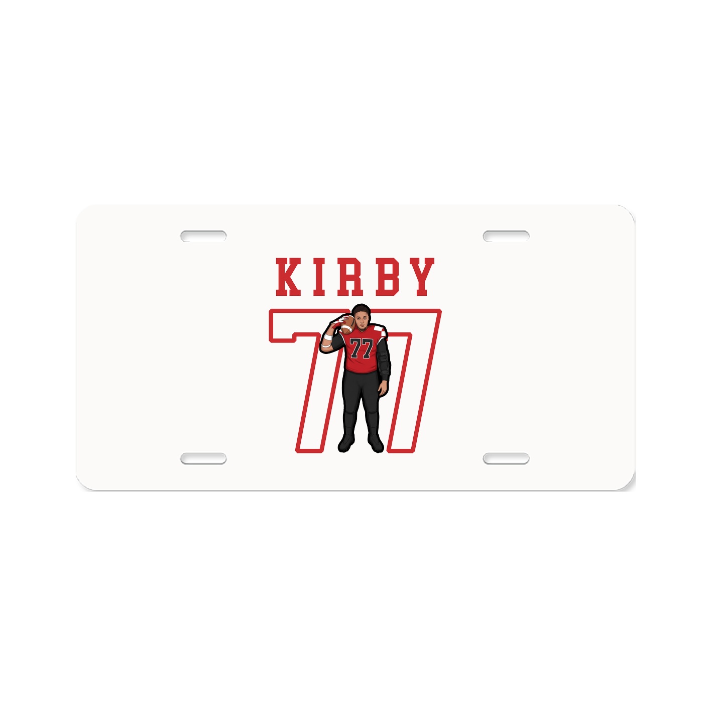 License Plate — Shirsey in Classic